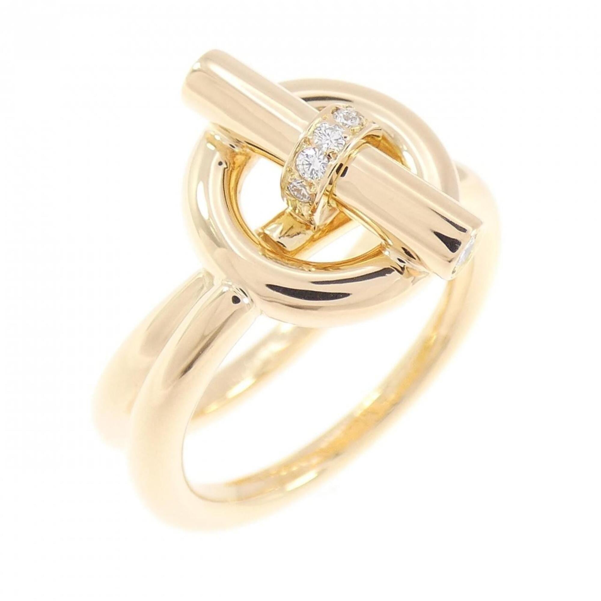 Hermes Yellow Gold (18K) Band Ring (Pre-Owned)