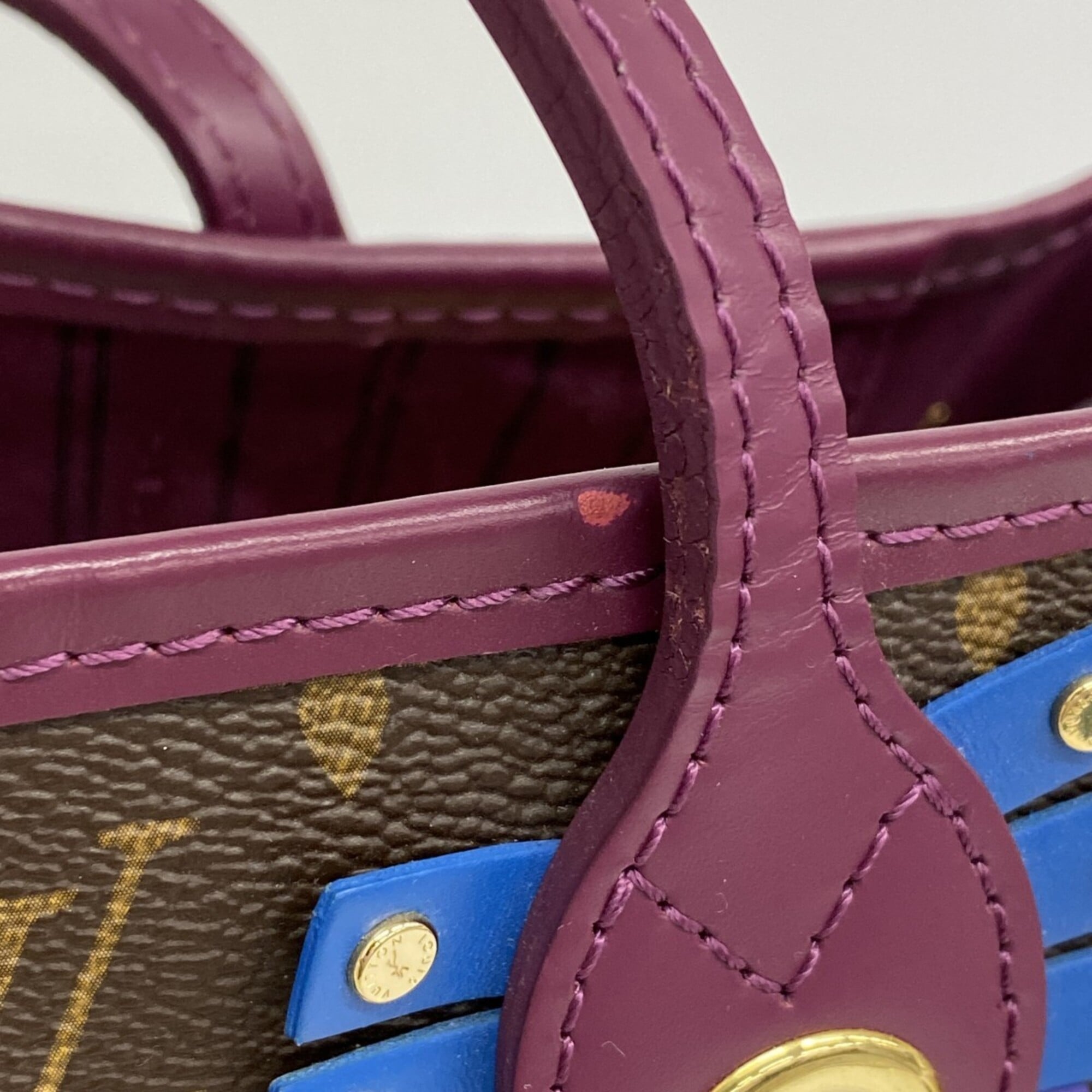 Louis Vuitton Magenta Tote Bag (Pre-Owned)