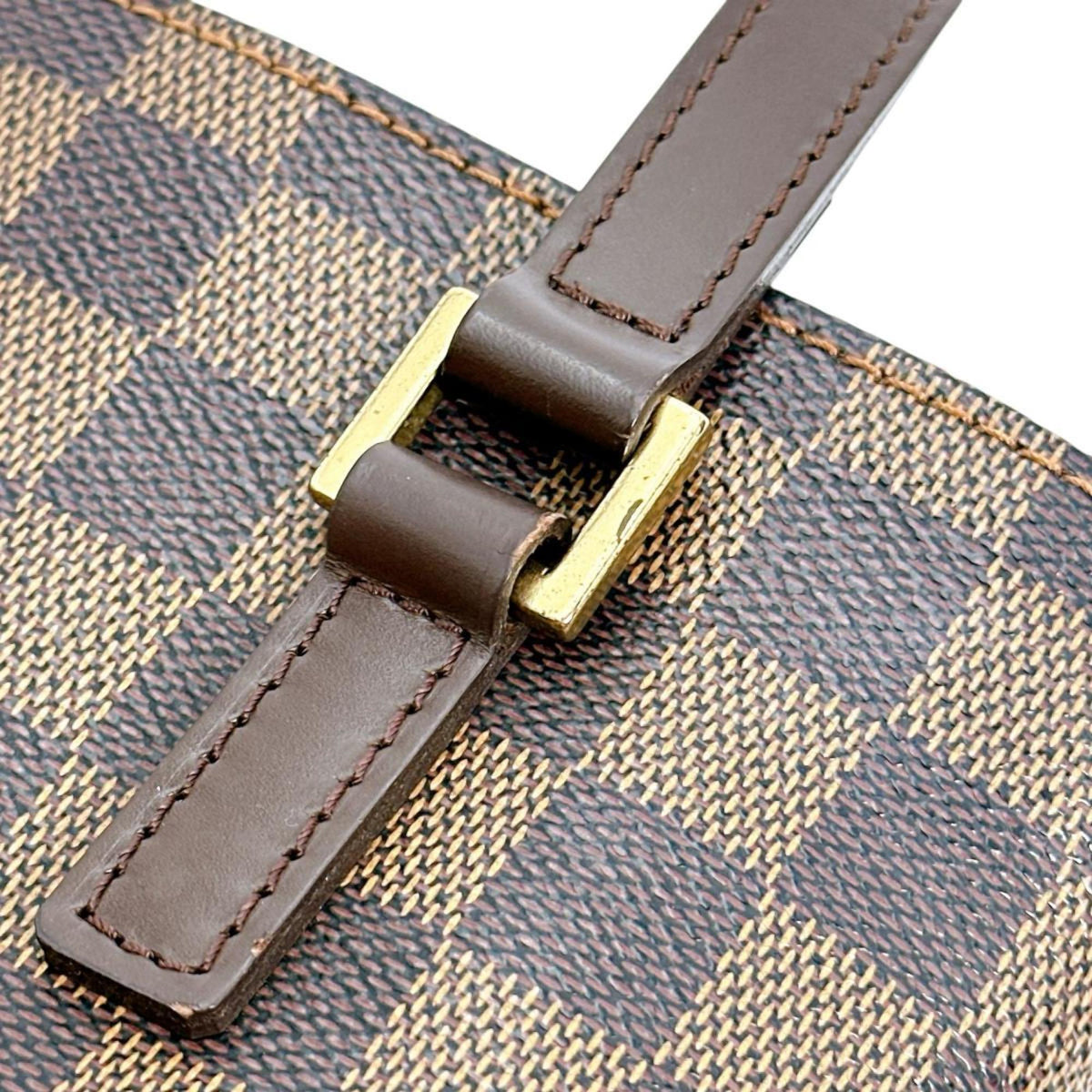 Louis Vuitton Damier Brown Damier Canvas Damier Canvas Handbag (Pre-Owned)