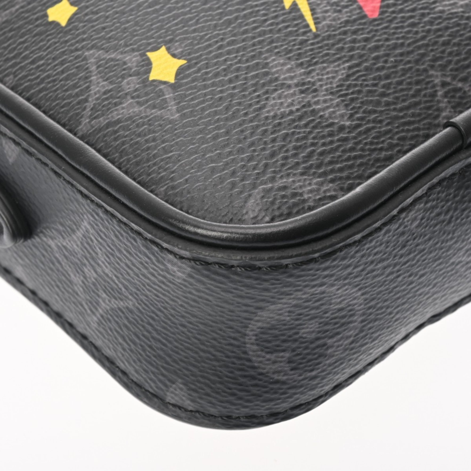 Louis Vuitton Black Monogram Eclipse Canvas Shoulder Bag (Pre-Owned)