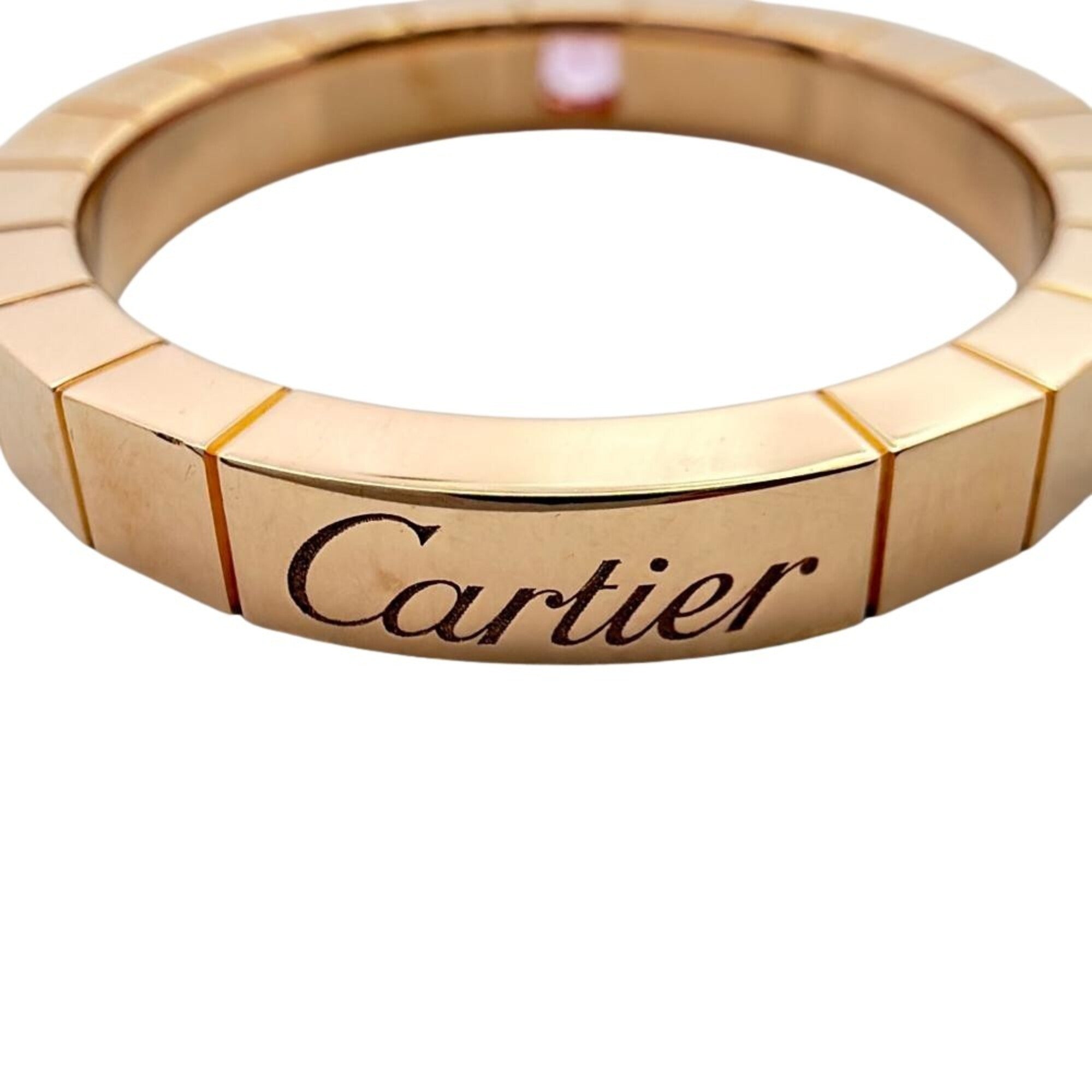 Cartier Lanieres Pink Gold (18K) Band Ring (Pre-Owned)