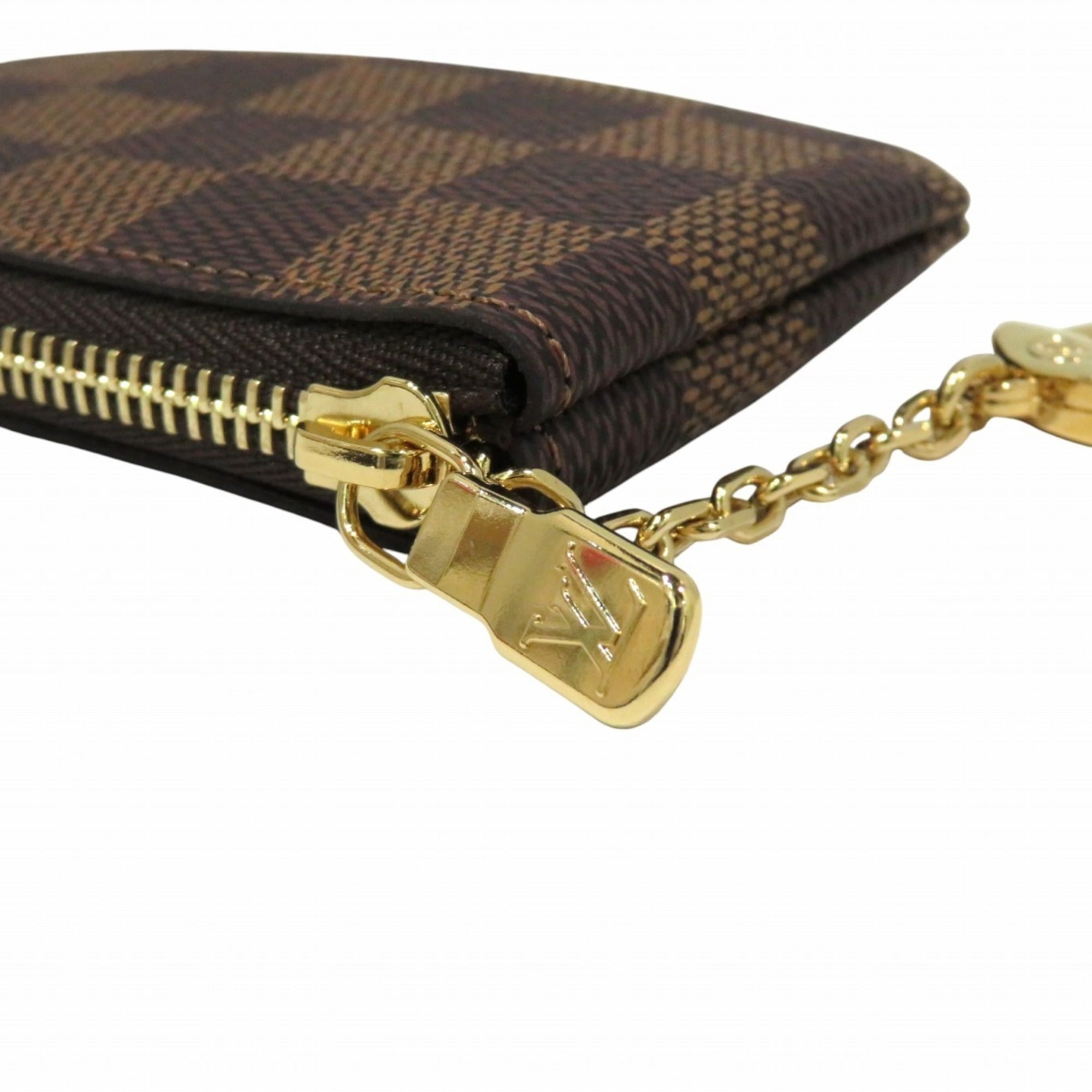 Louis Vuitton Brown Damier Canvas Coin Purse/Coin Case (Pre-Owned)