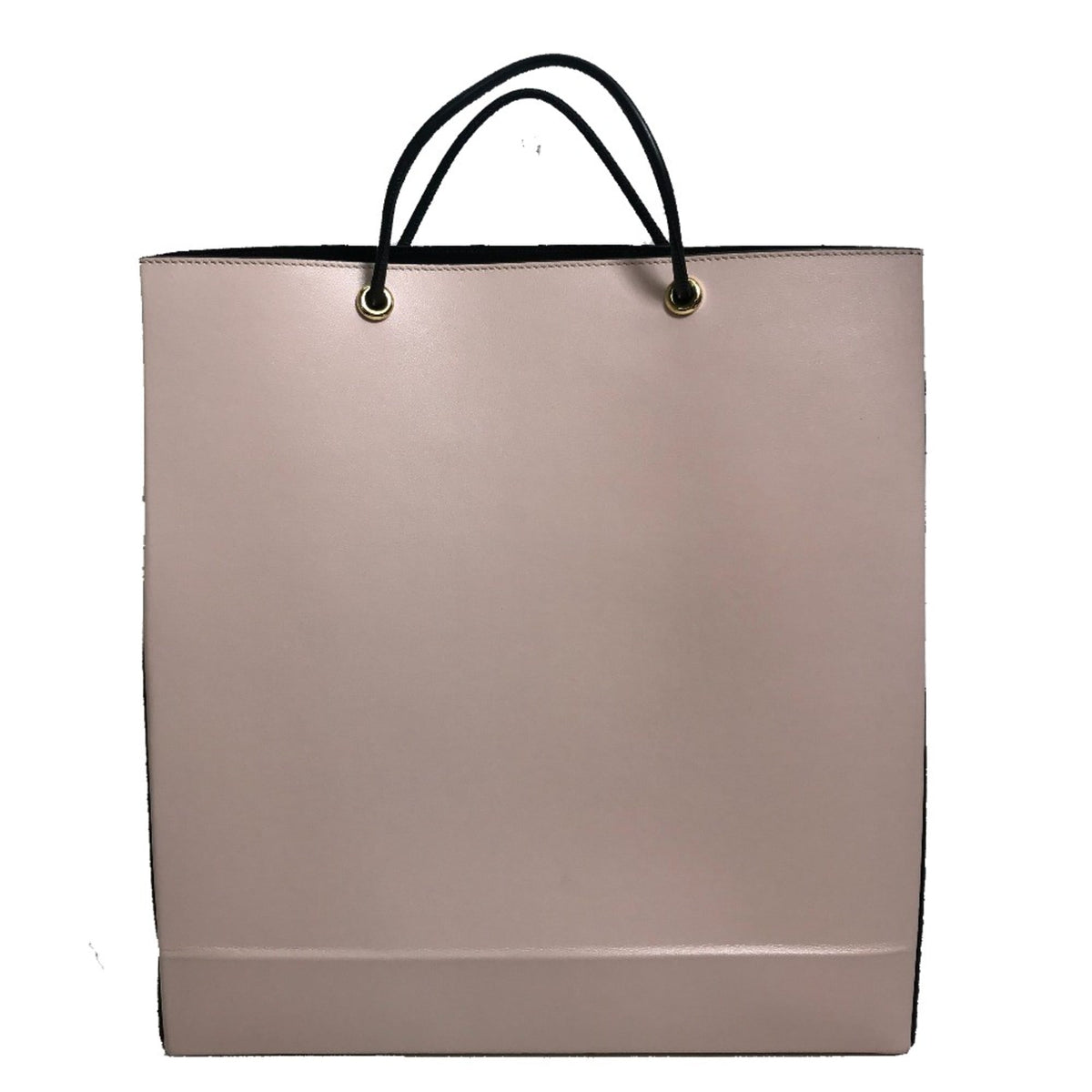 Fendi Pink Leather Tote Bag (Pre-Owned)