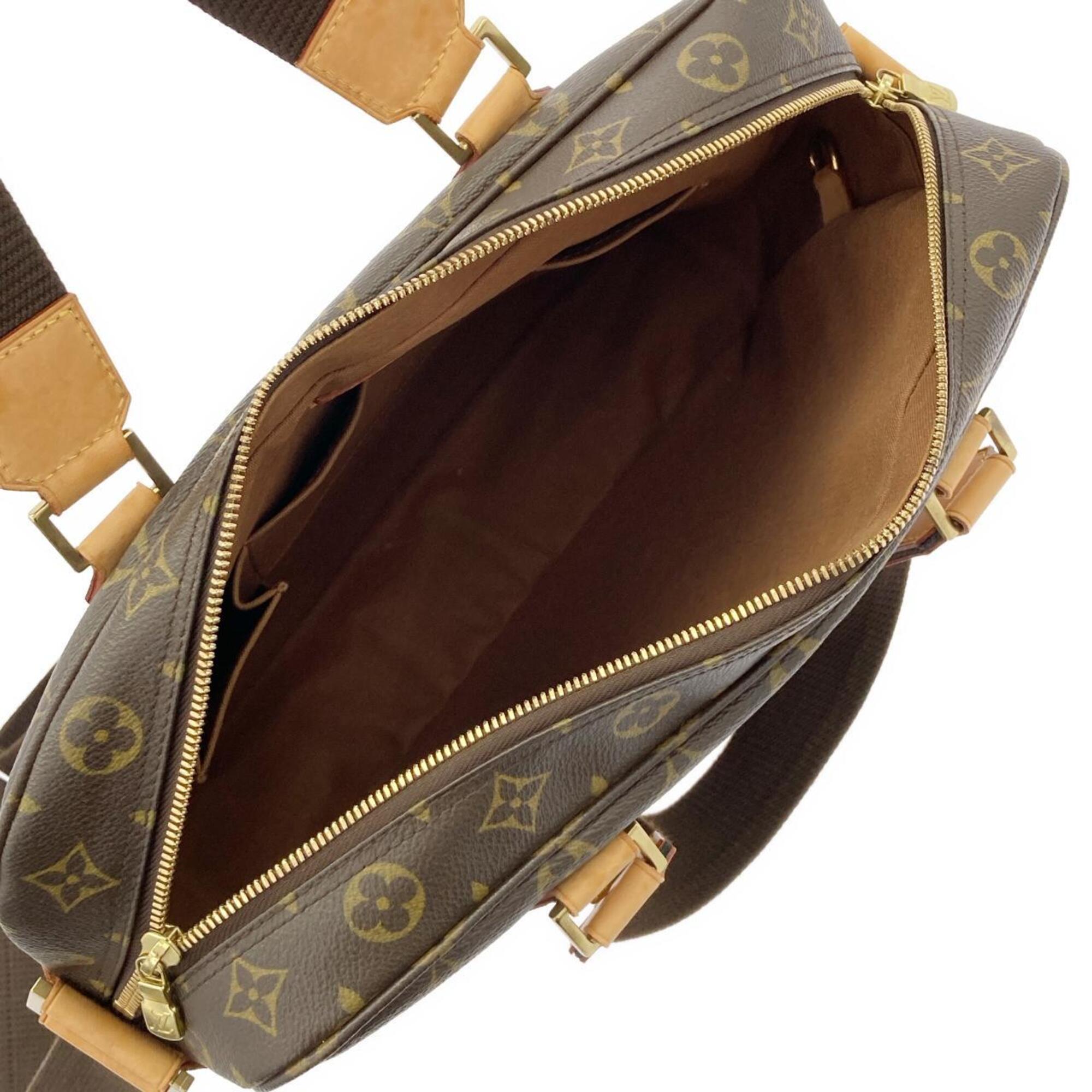 Louis Vuitton Marron Coated Canvas Handbag (Pre-Owned)