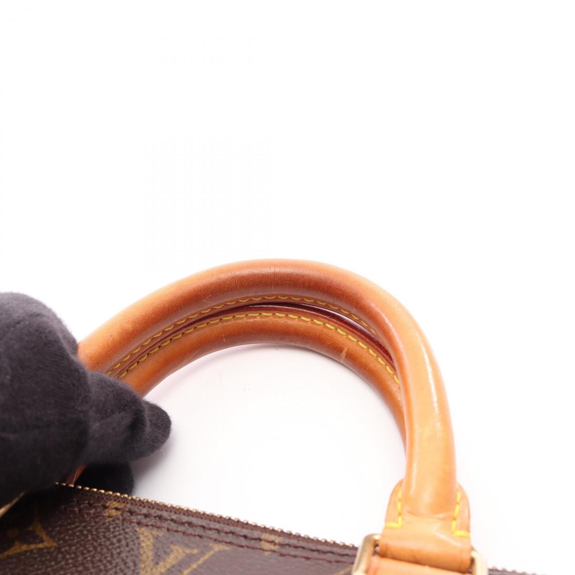 Louis Vuitton Brown Pvc Leather Handbag (Pre-Owned)