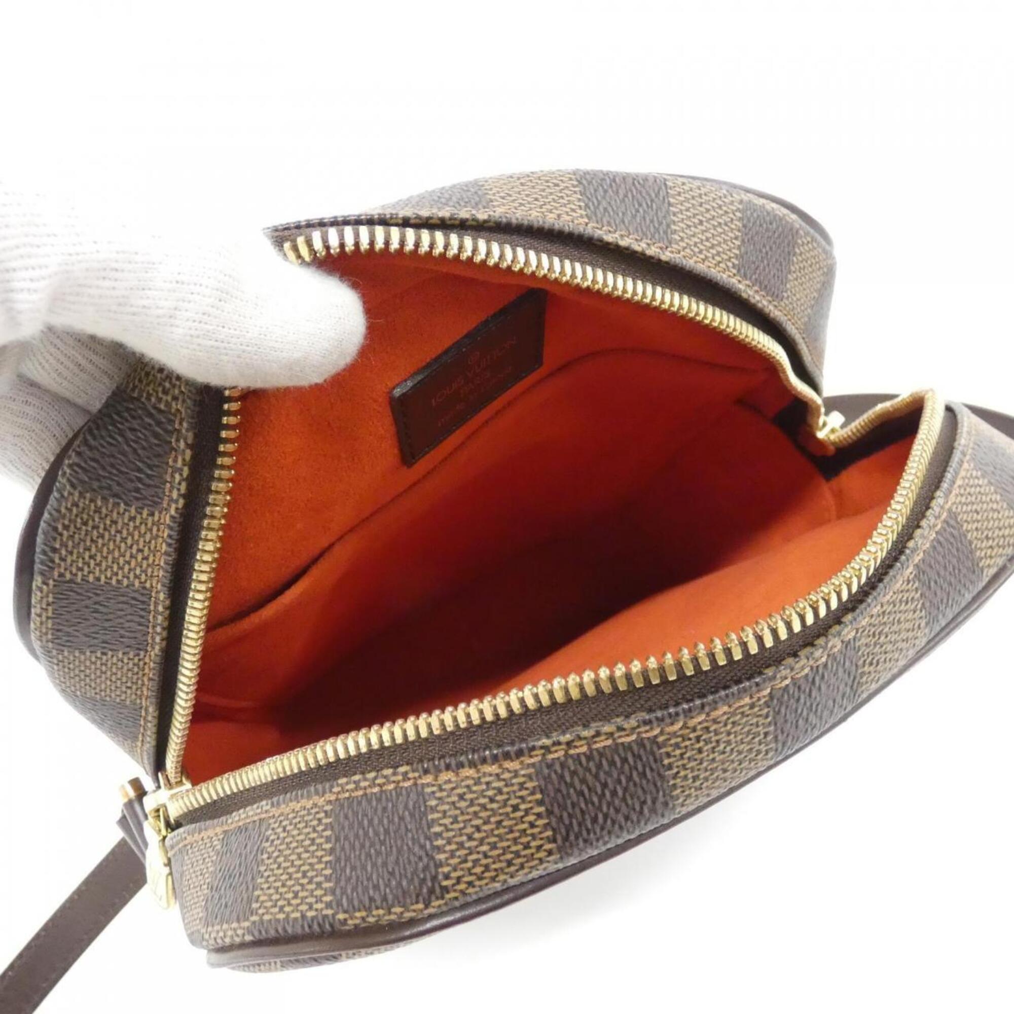 Louis Vuitton Damier Brown Ebene Coated Canvas Shoulder Bag (Pre-Owned)