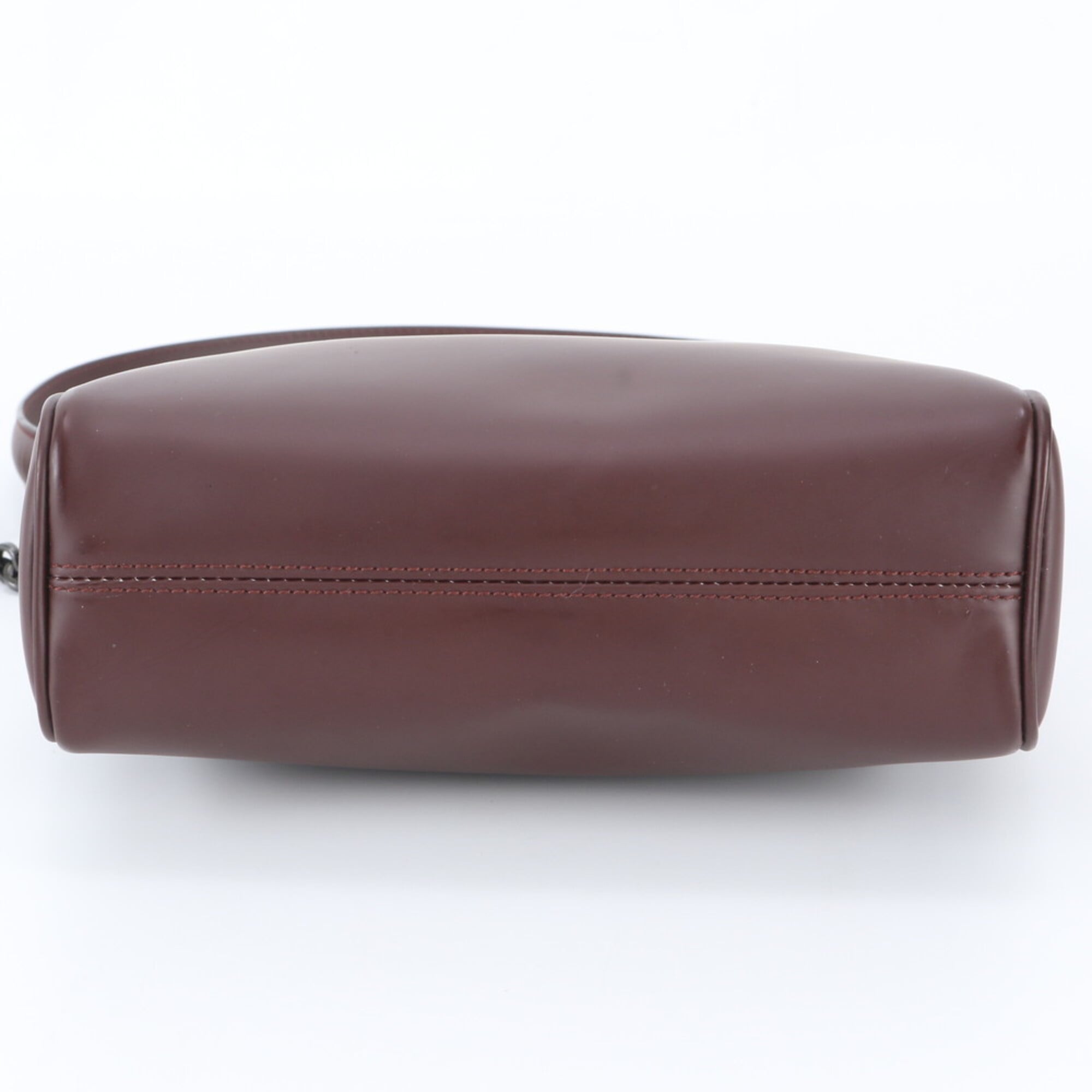 Salvatore Ferragamo Brown Leather Handbag Shoulder Bag (Pre-Owned)