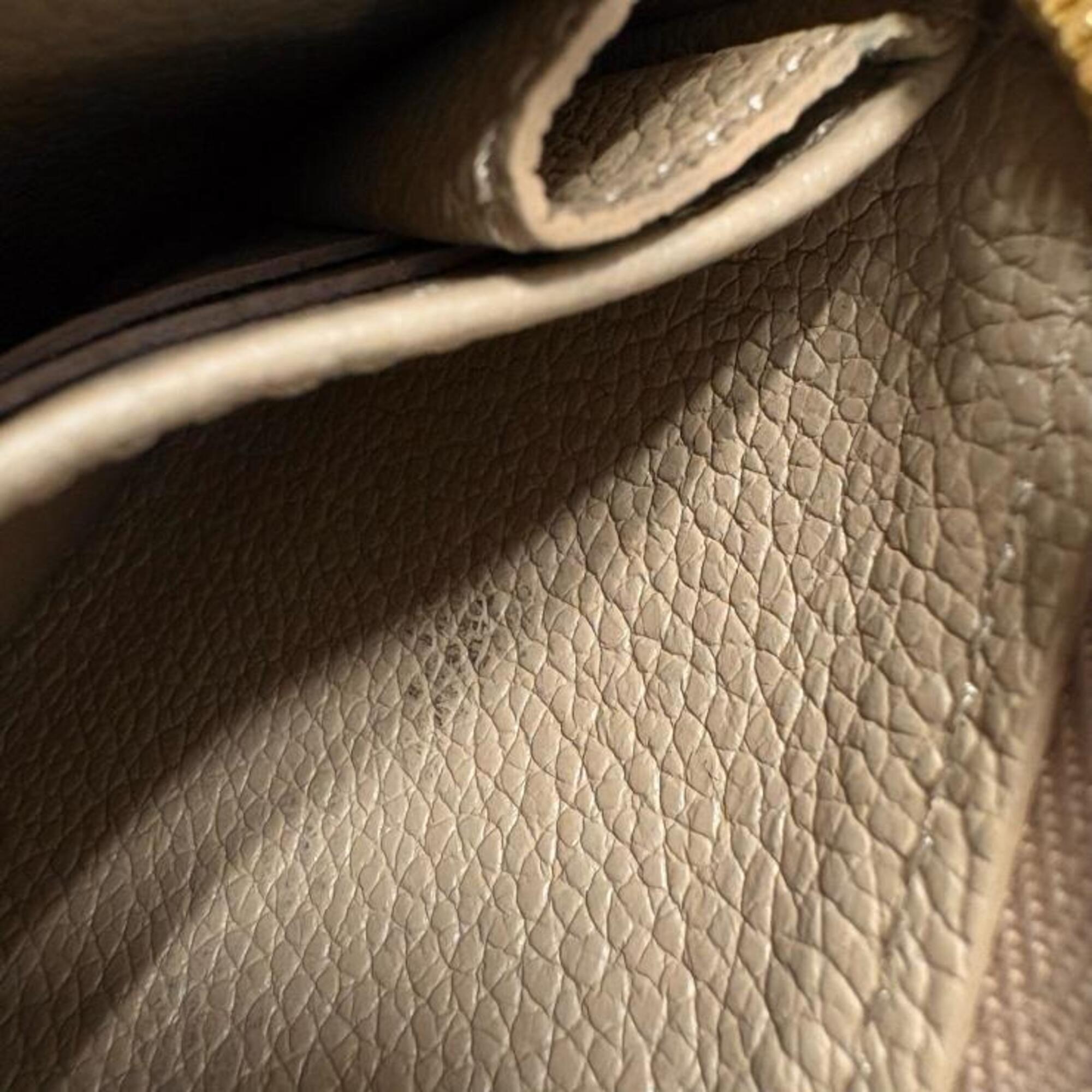 Louis Vuitton Beige Monogram Empreinte Coin Purse/Coin Case (Pre-Owned)
