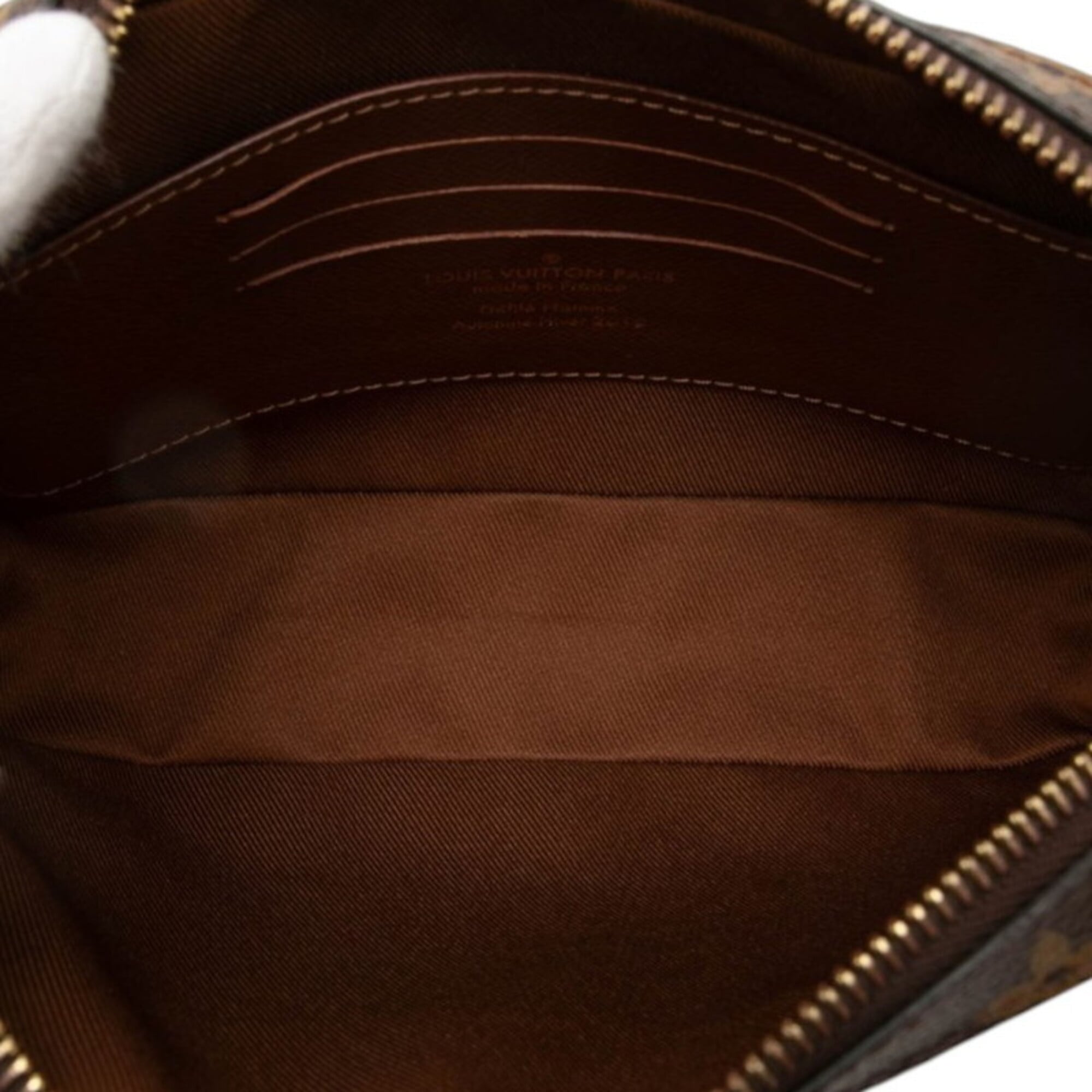 Louis Vuitton Brown Monogram Monogram Clutch Bag (Pre-Owned)