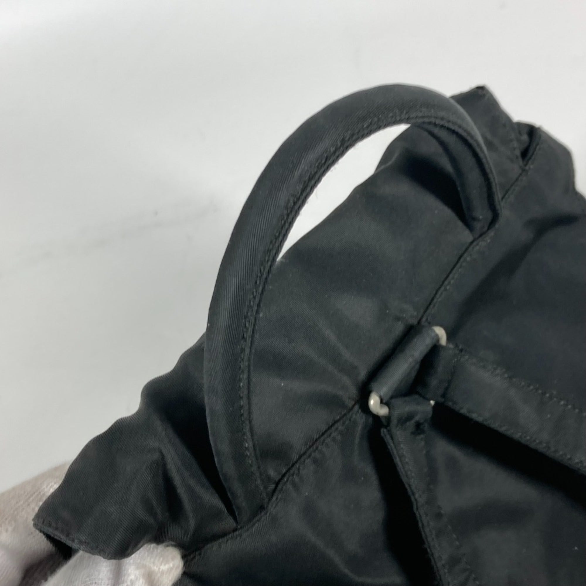Prada Black Cloth Backpack (Pre-Owned)