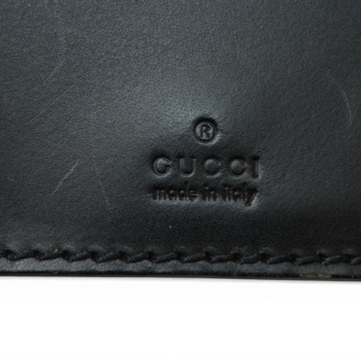 Gucci Black Leather Shoulder Bag (Pre-Owned)