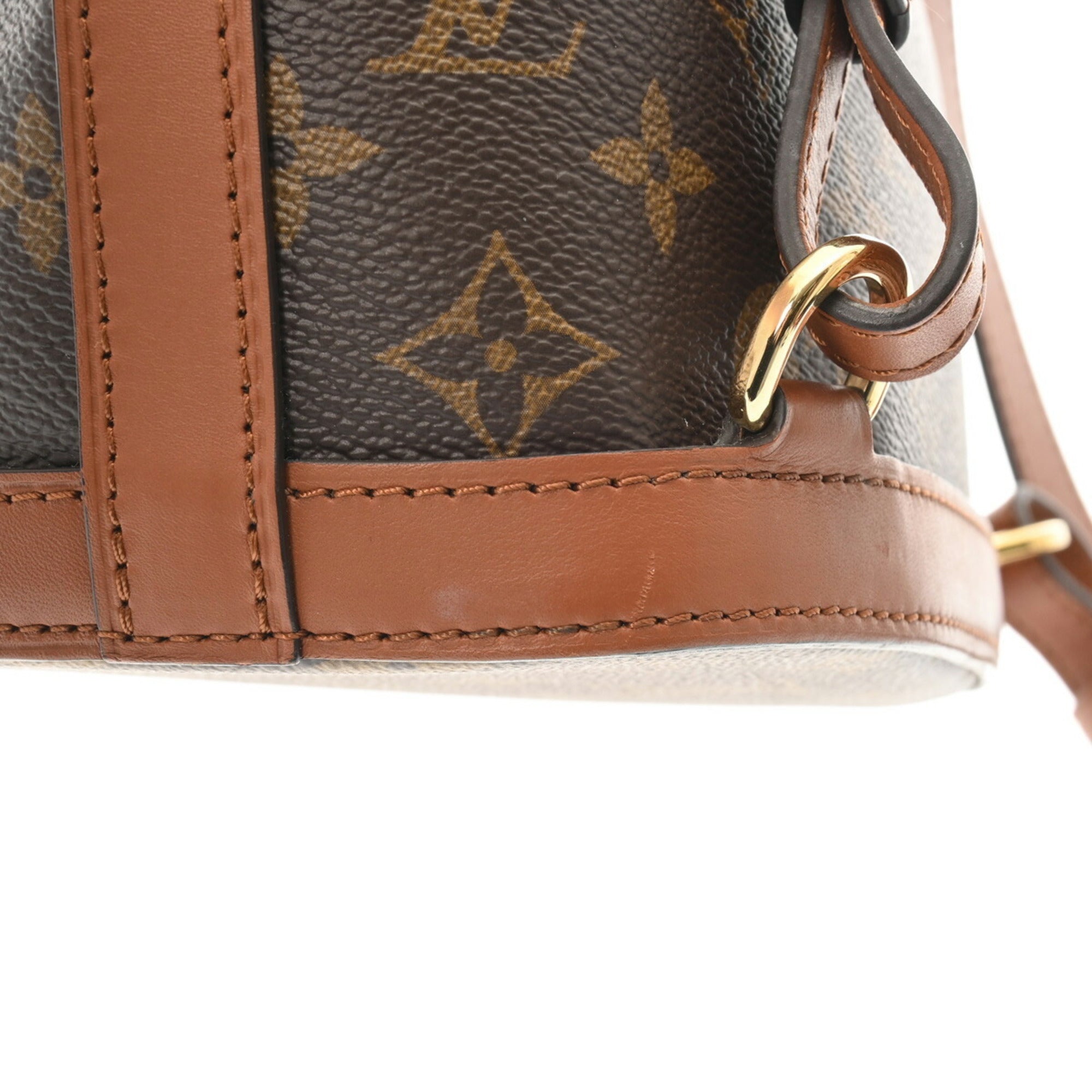 Louis Vuitton Brown Monogram Canvas Backpack (Pre-Owned)