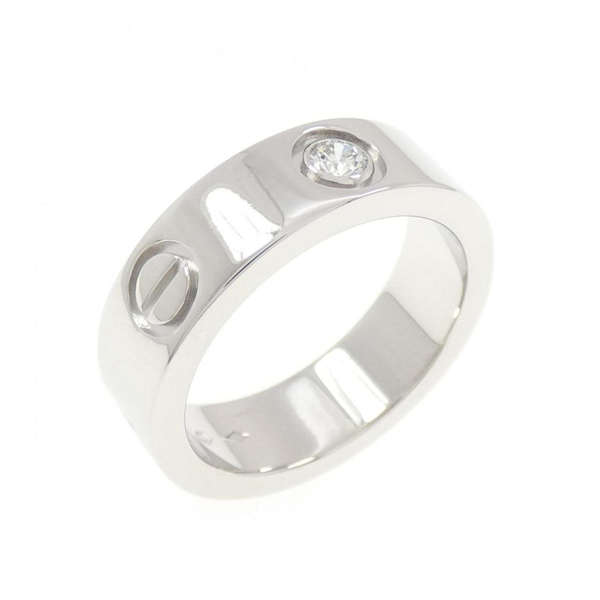 Cartier Platinum 950 Band Ring (Pre-Owned)