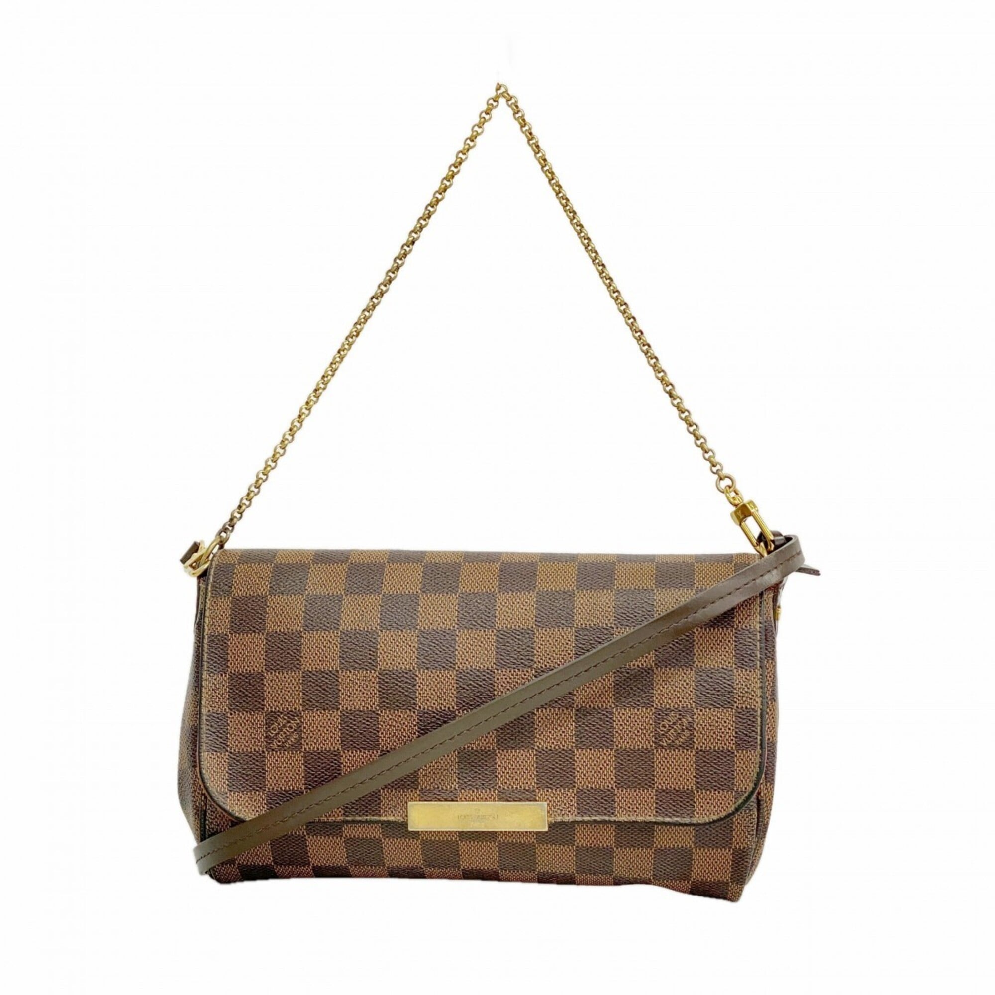 Louis Vuitton Ebene Handbag (Pre-Owned)