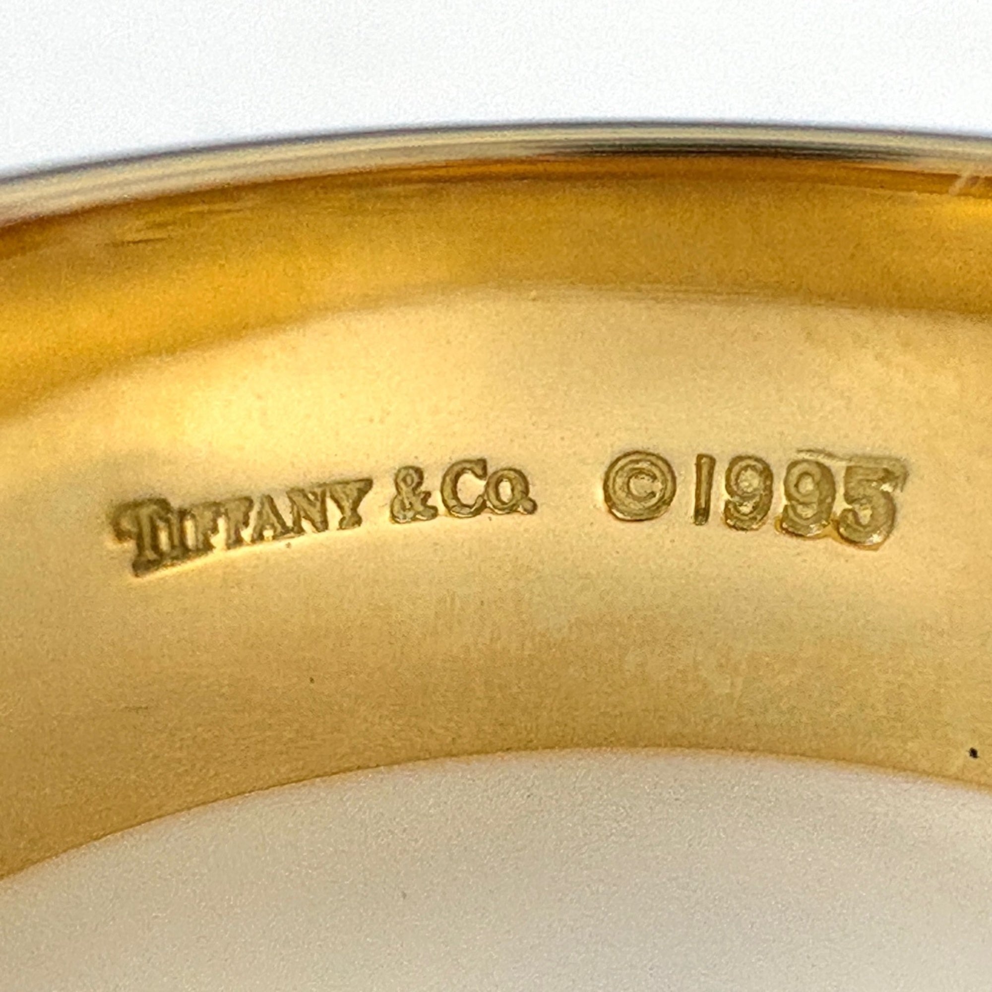 Tiffany Yellow Gold (18K) Band Ring (Pre-Owned)