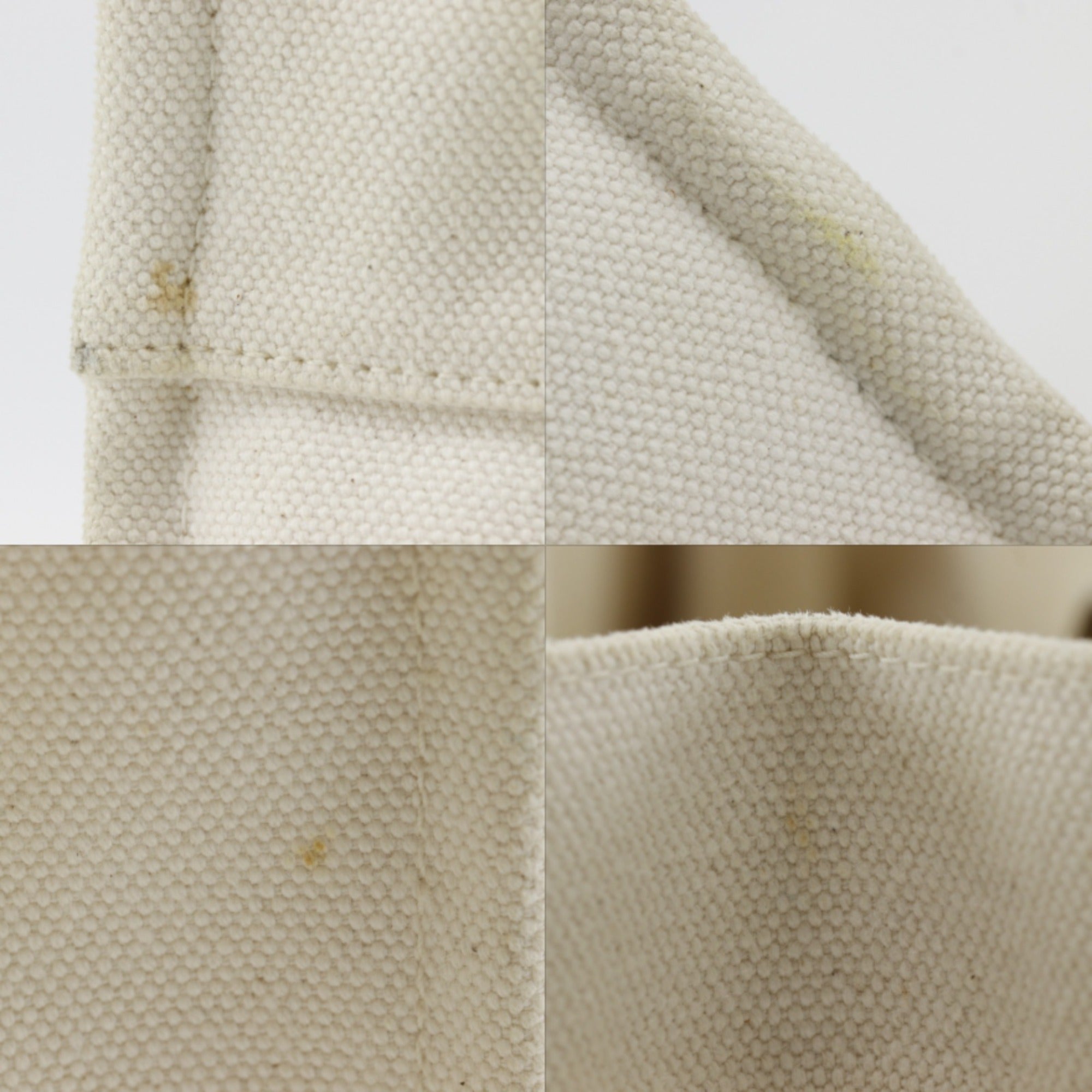 Hermes Bora Bora Light Blue White Canvas Tote Bag (Pre-Owned)