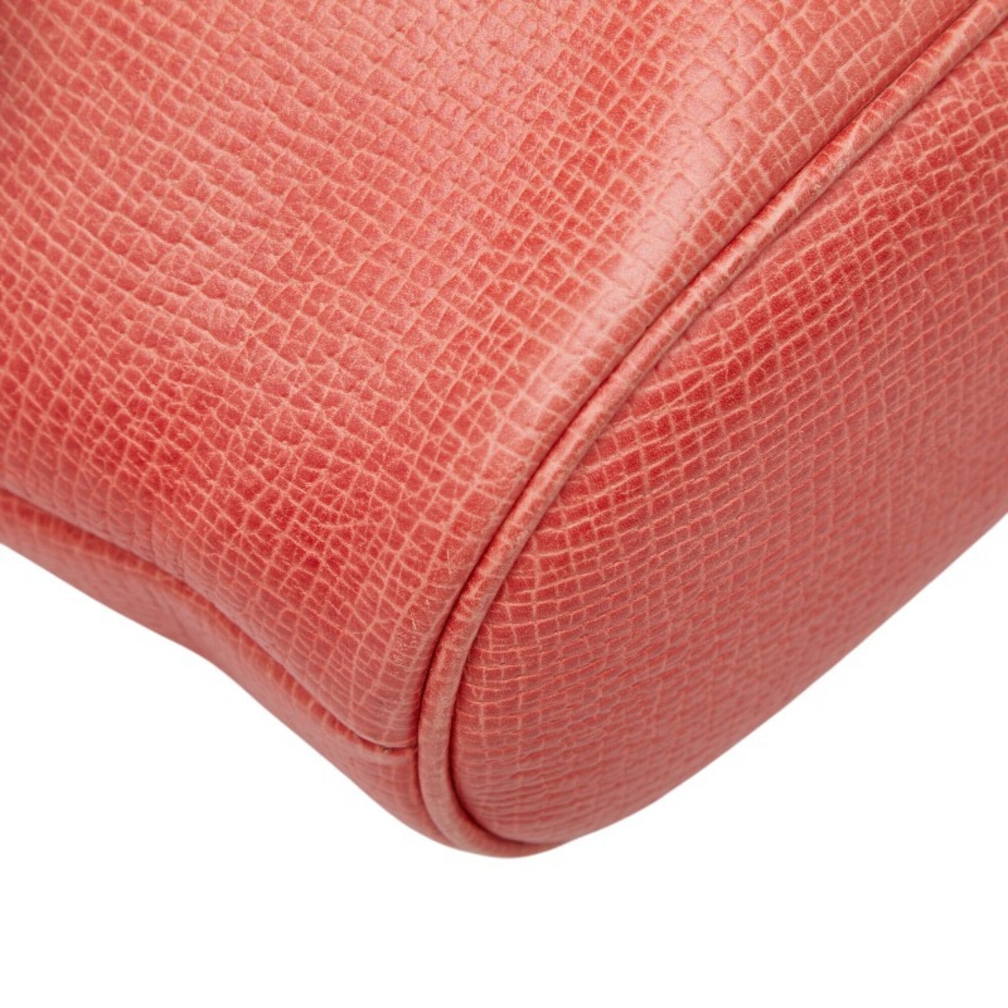Loewe Red Color Leather Backpack (Pre-Owned)