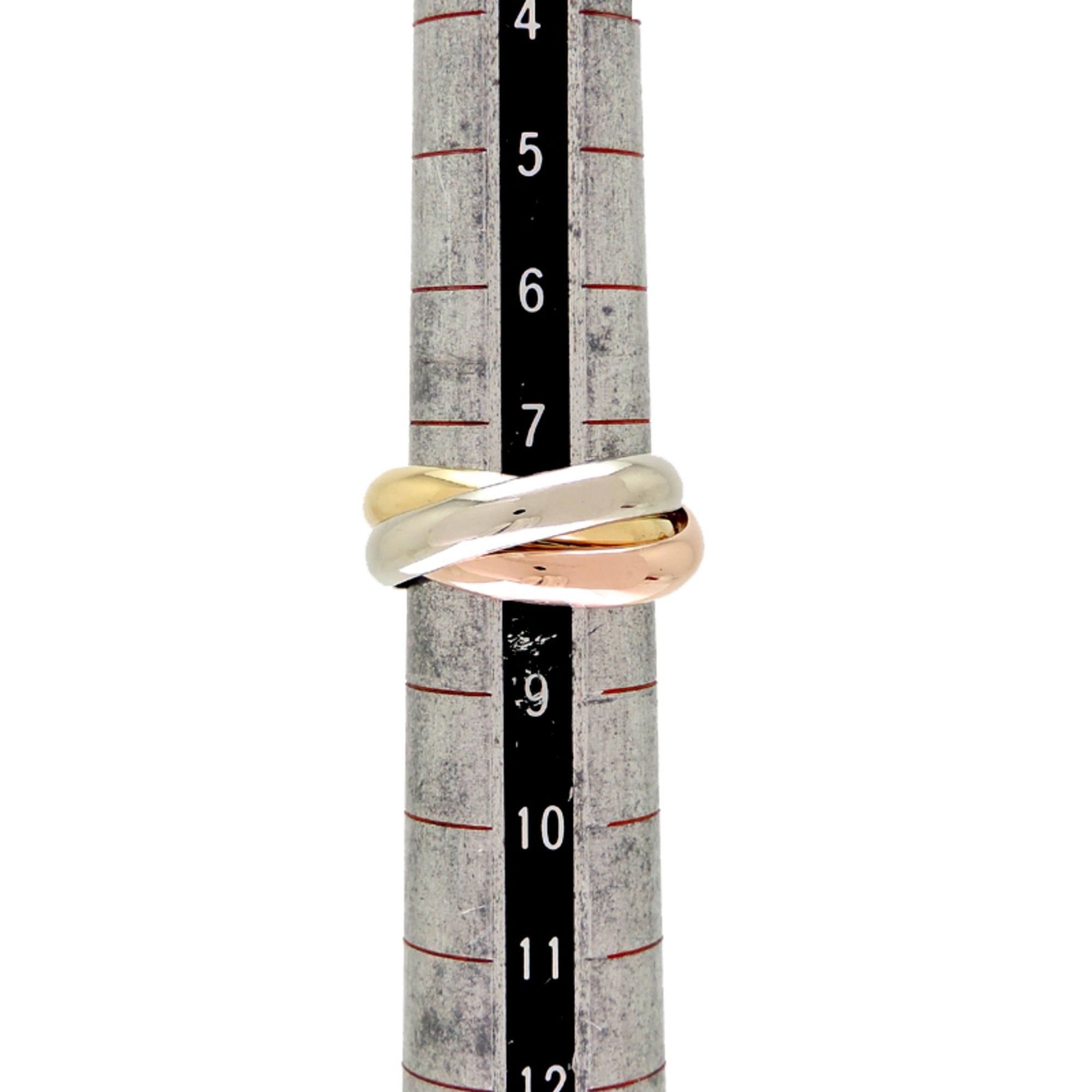 Cartier Yellow Gold (18K) Pink Gold (18K) White Gold (18K) Band Ring (Pre-Owned)