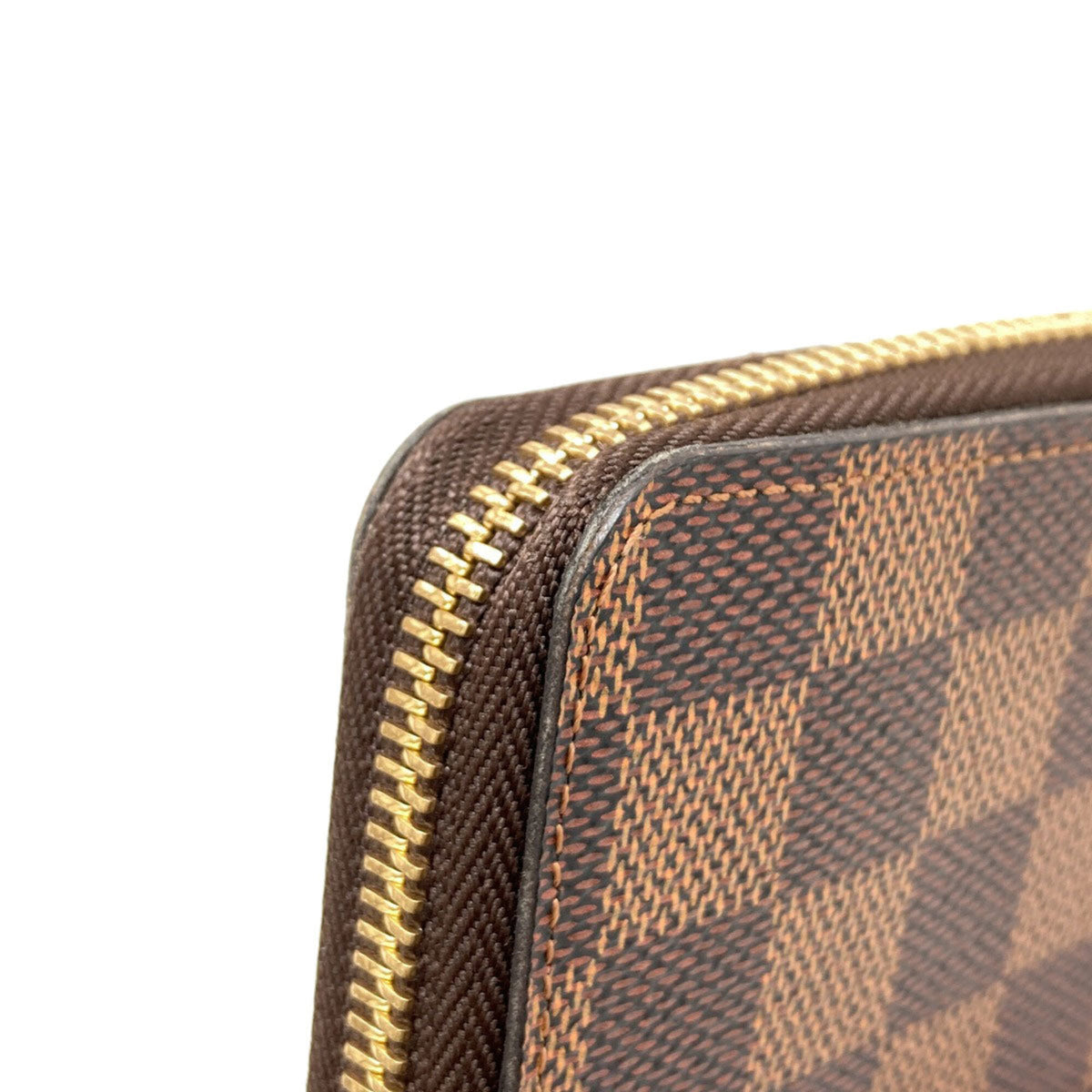 Louis Vuitton Damier Canvas Ebene Damier Canvas Coin Purse/Coin Case (Pre-Owned)
