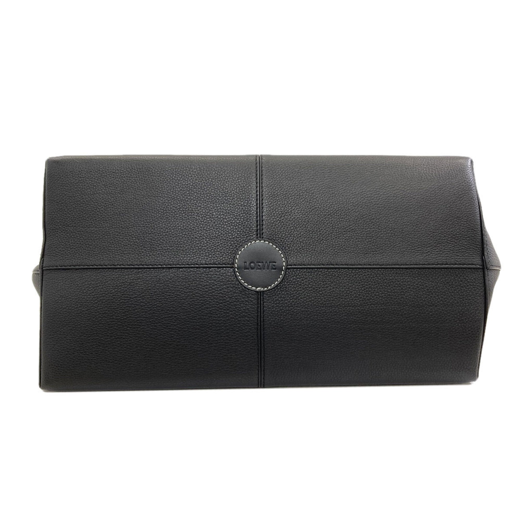 Loewe Black Leather Tote Bag (Pre-Owned)
