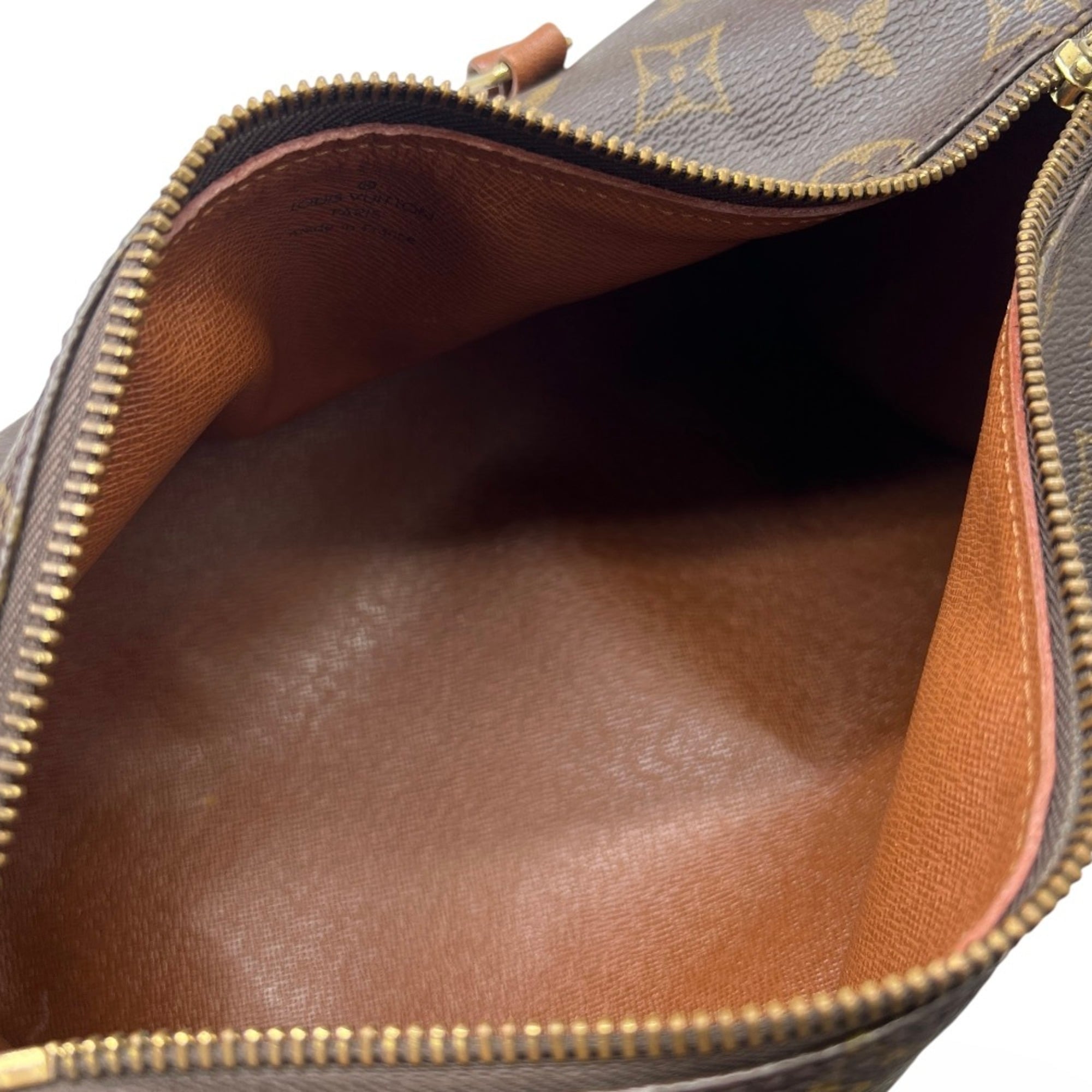 Louis Vuitton Brown Monogram Boston Bag Handbag (Pre-Owned)