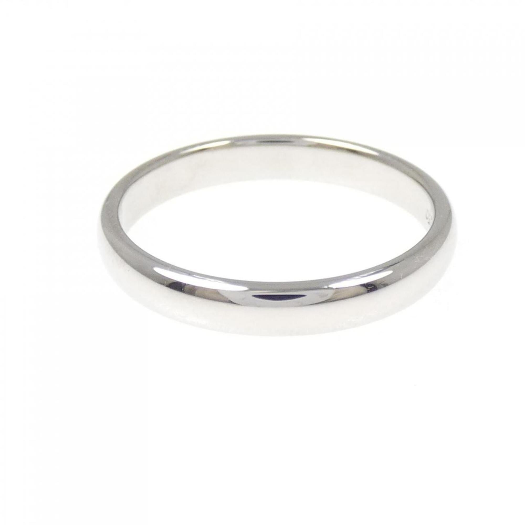 Tiffany Platinum Platinum 950 Band Ring (Pre-Owned)