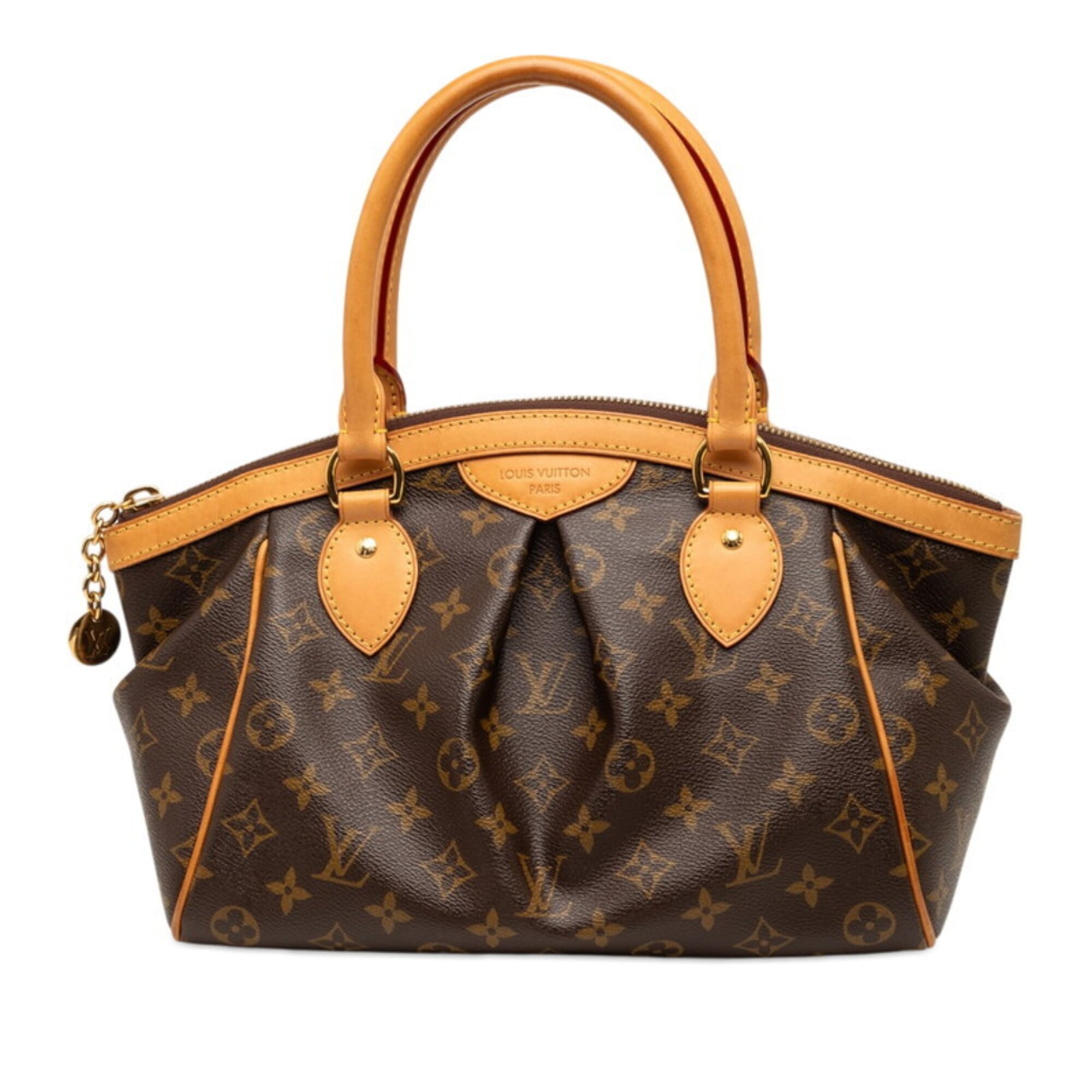 Louis Vuitton Brown Pvc Leather Handbag (Pre-Owned)