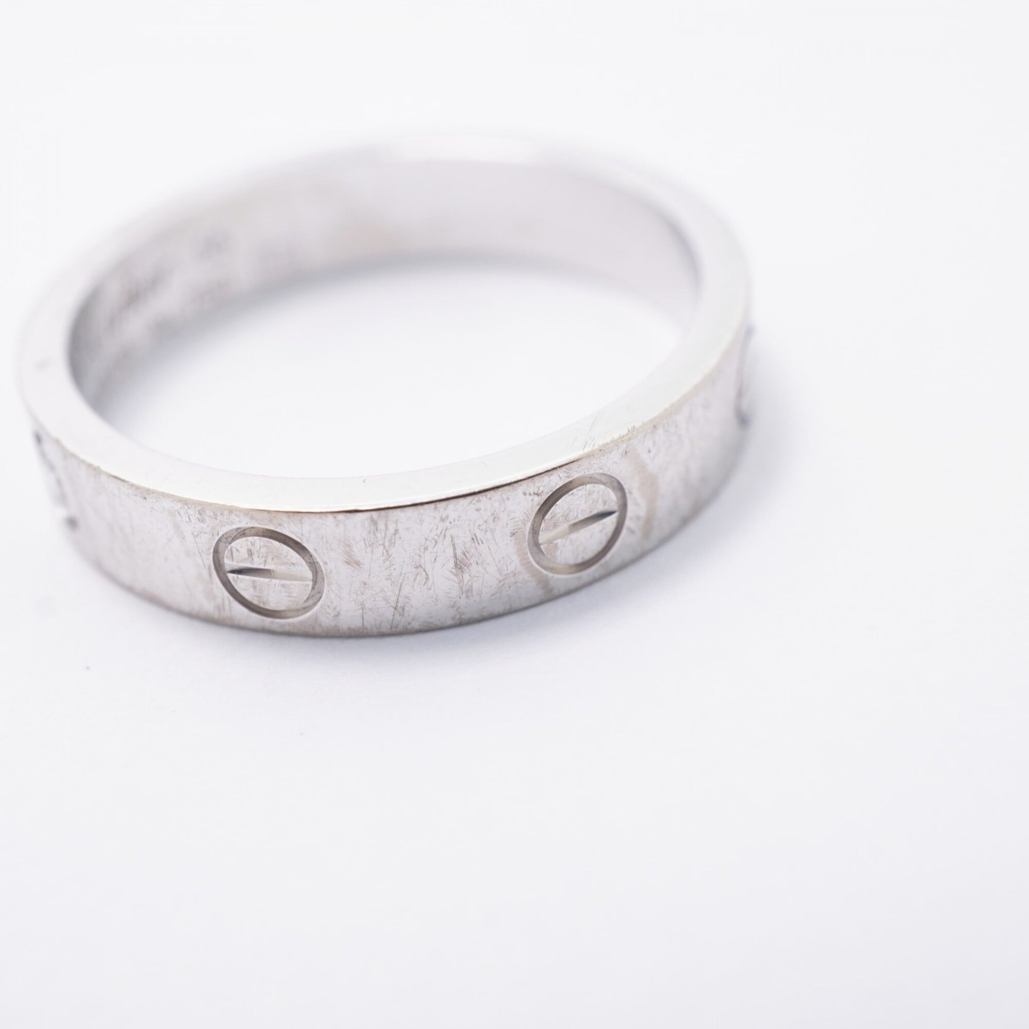 Cartier White Gold (18K) Band Ring (Pre-Owned)