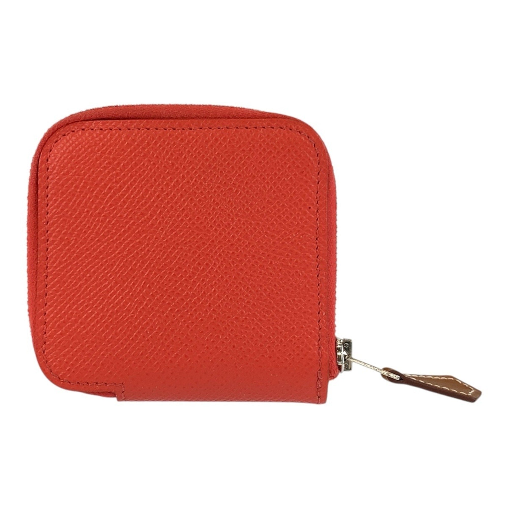 Hermes Epsom Leather Coin Purse/Coin Case (Pre-Owned)