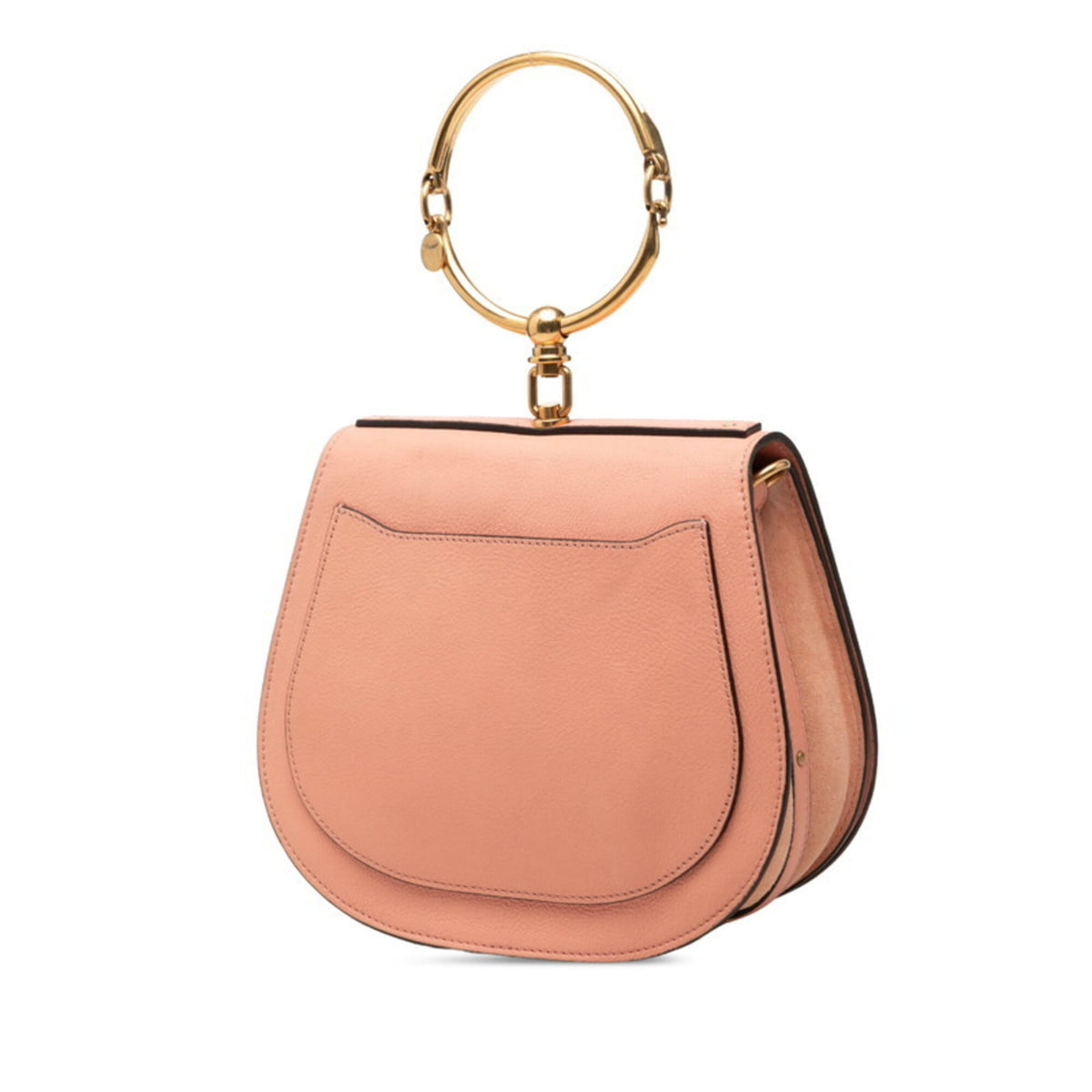 Chloé Pink Leather Shoulder Bag (Pre-Owned)