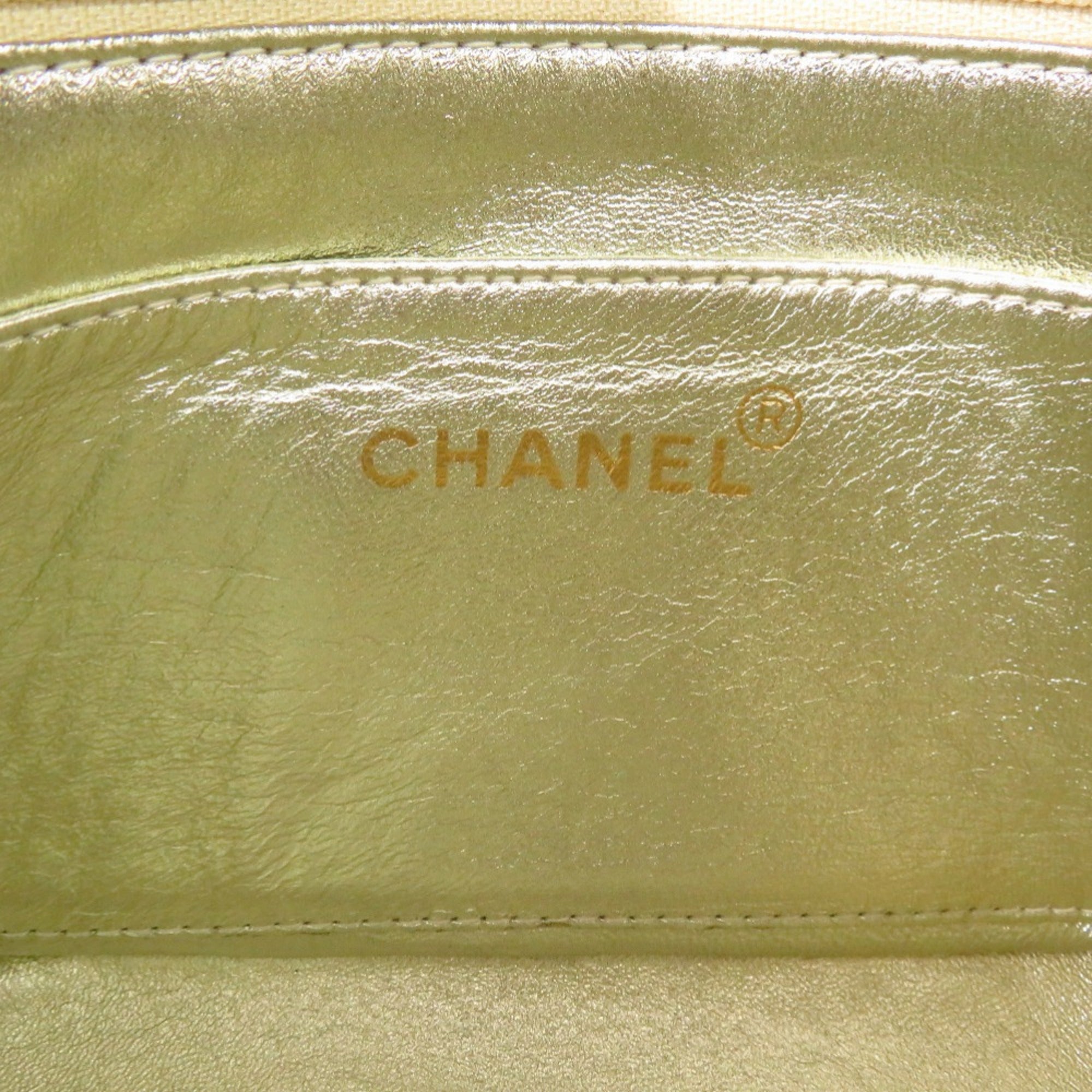 Chanel Black Satin Shoulder Bag (Pre-Owned)