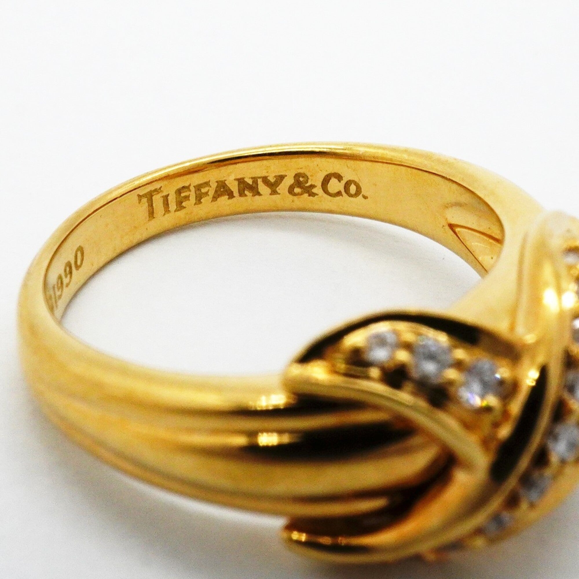Tiffany Yellow Gold (18K) Band Ring (Pre-Owned)