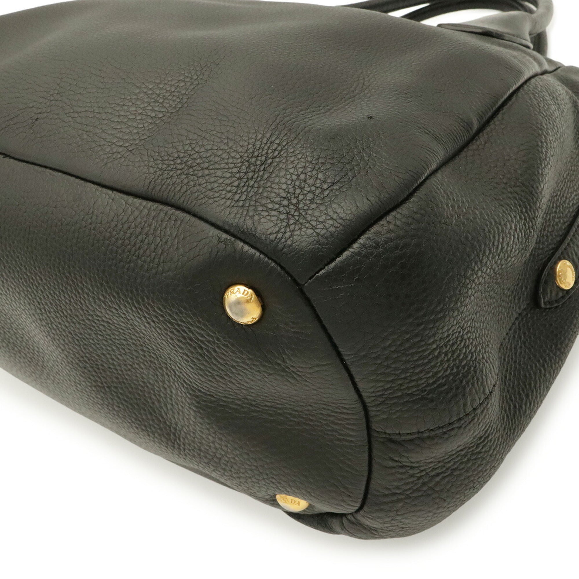 Prada Black Nero Shoulder Bag Tote Bag (Pre-Owned)