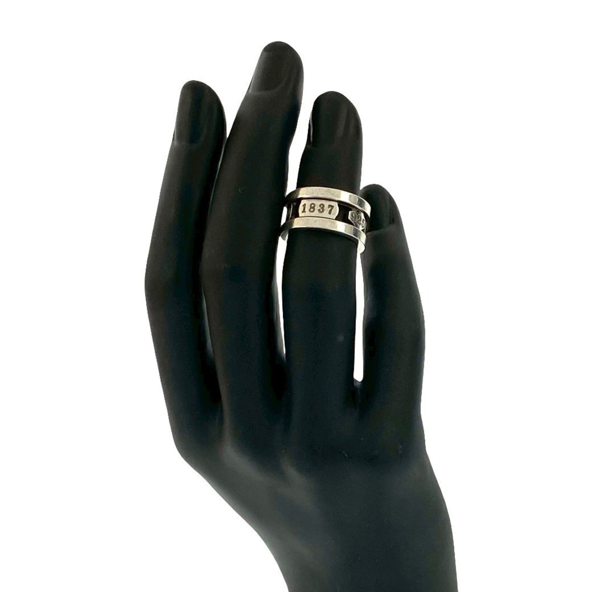 Tiffany Silver Silver 925 Band Ring (Pre-Owned)