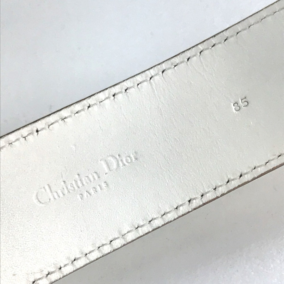 Christian Dior White Leather Other (Pre-Owned)