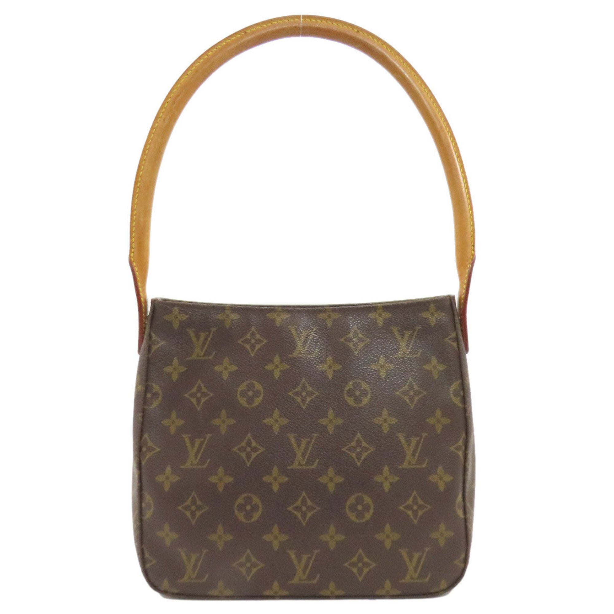 Louis Vuitton Brown Monogram Canvas Handbag (Pre-Owned)