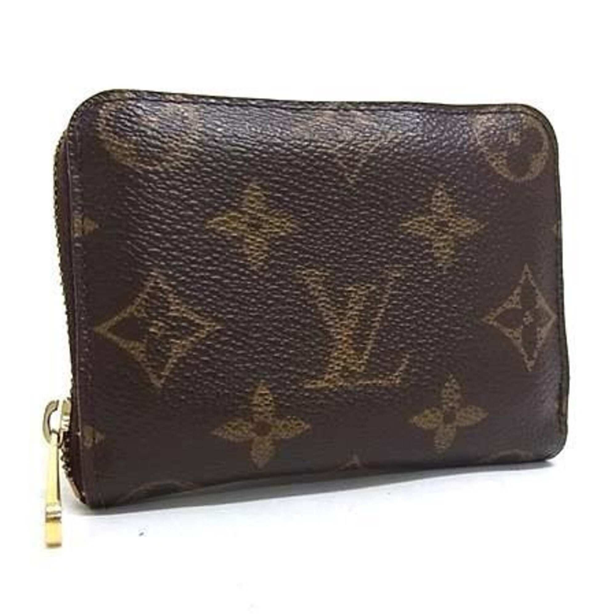 Louis Vuitton Monogram Brown Pvc Leather Coin Purse/Coin Case (Pre-Owned)