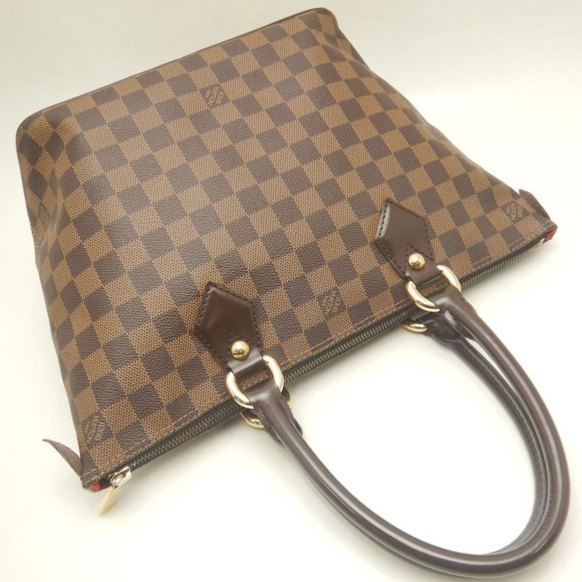 Louis Vuitton Ebene Damier Canvas Tote Bag (Pre-Owned)