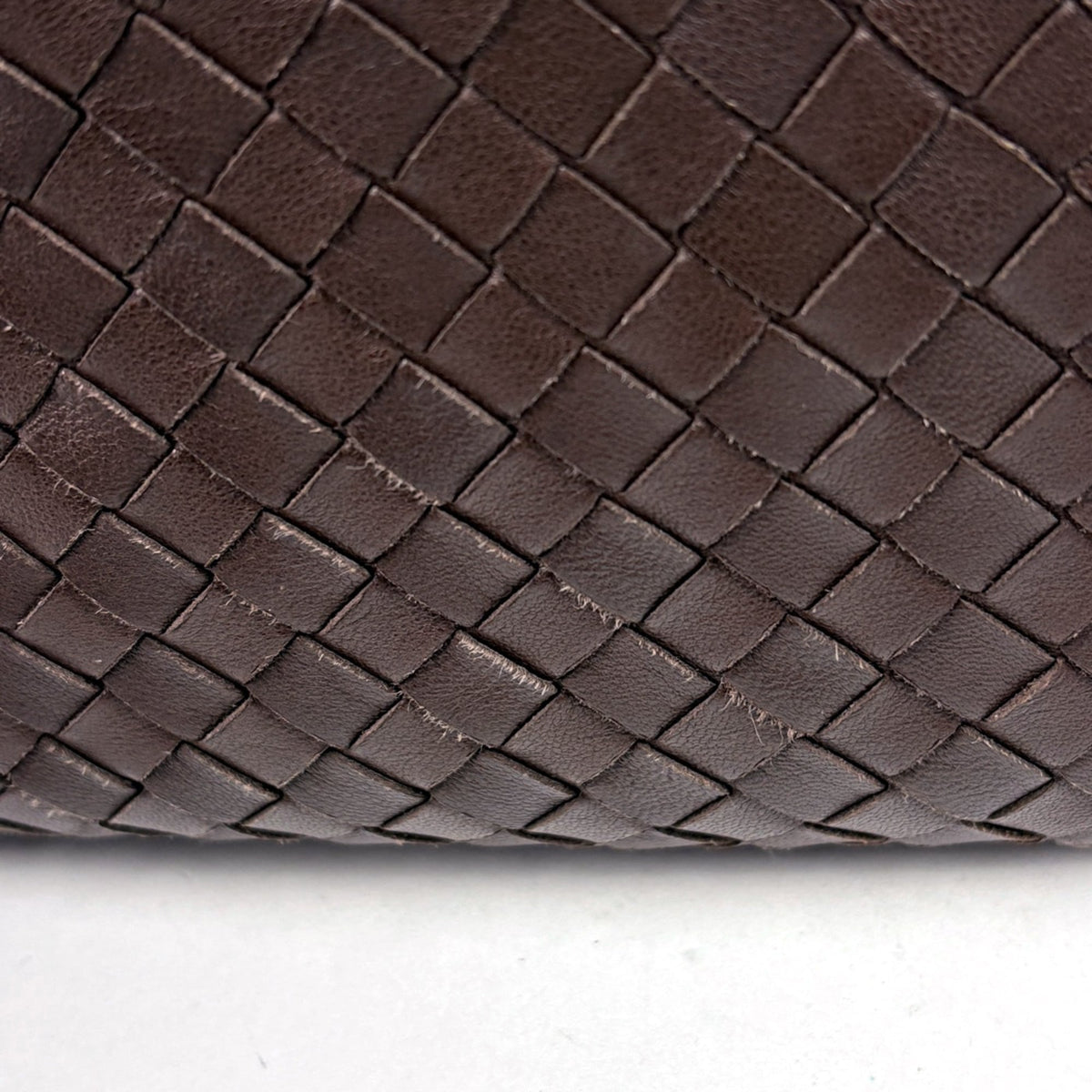 Bottega Veneta Intrecciato Brown Leather Shoulder Bag (Pre-Owned)