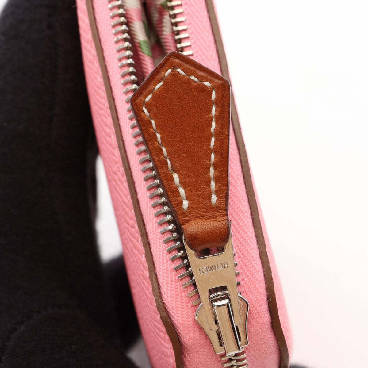 Hermes Pink Epsom Leather Coin Purse/Coin Case (Pre-Owned)