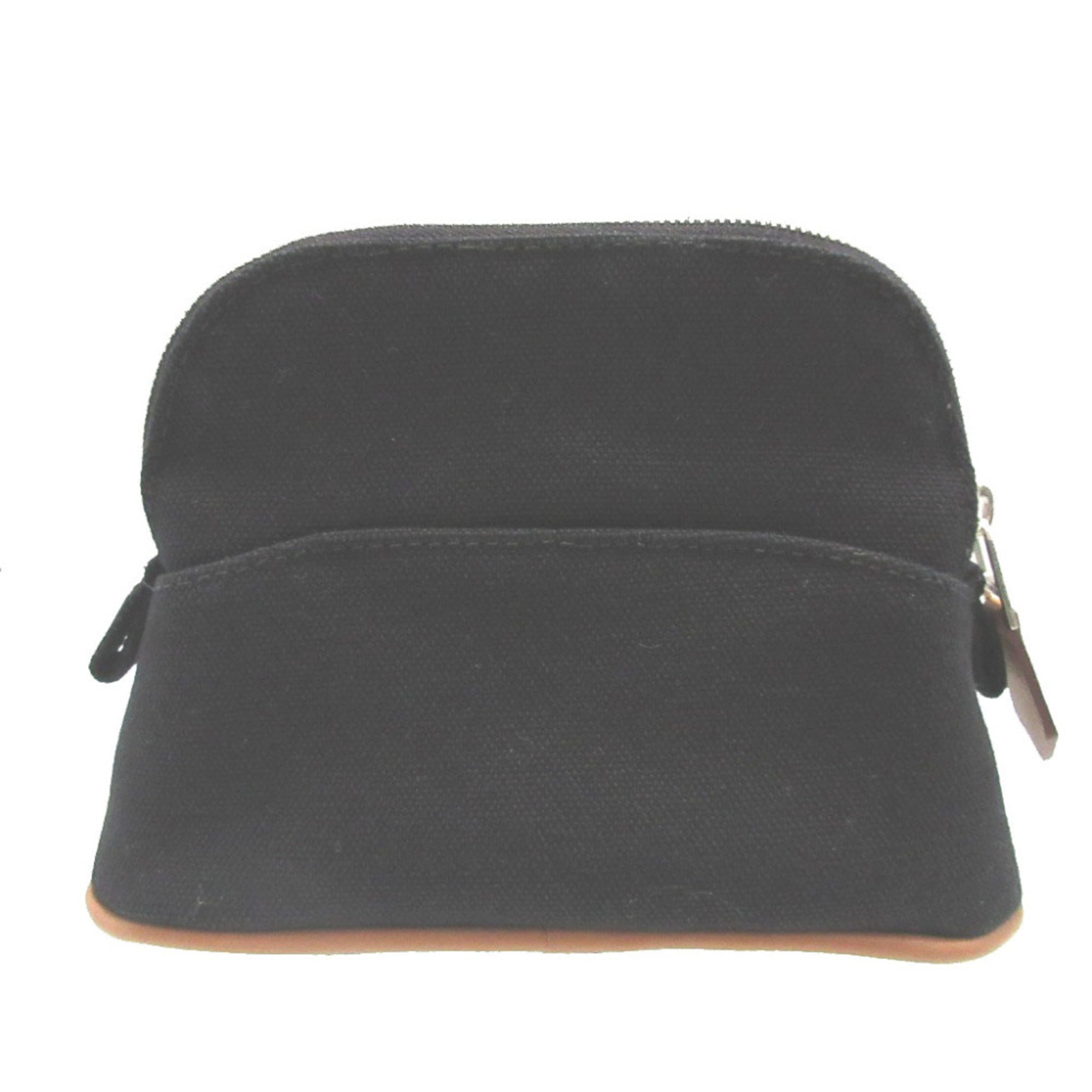 Hermes Black Cotton Pouch (Pre-Owned)