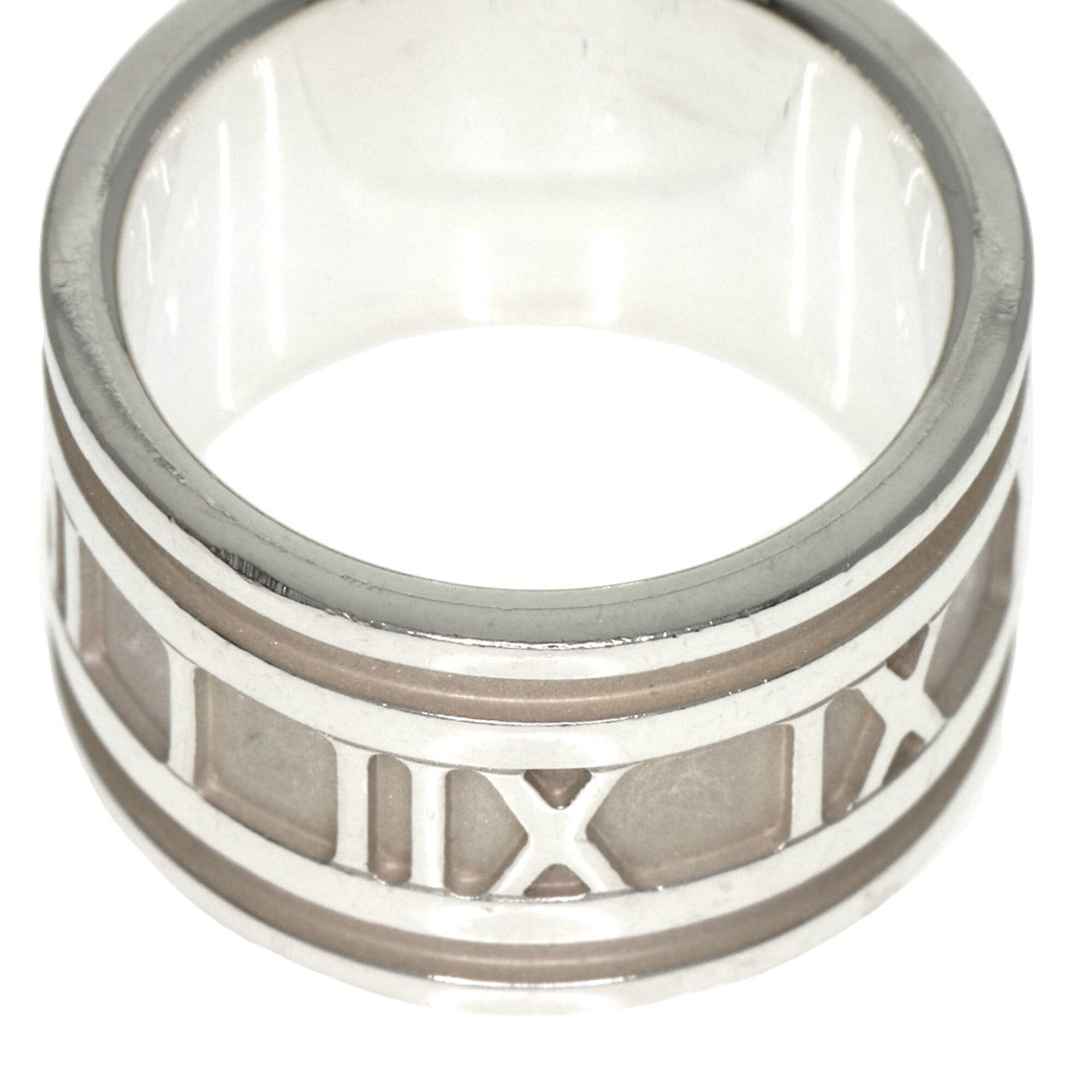 Tiffany Atlas Silver Band Ring (Pre-Owned)