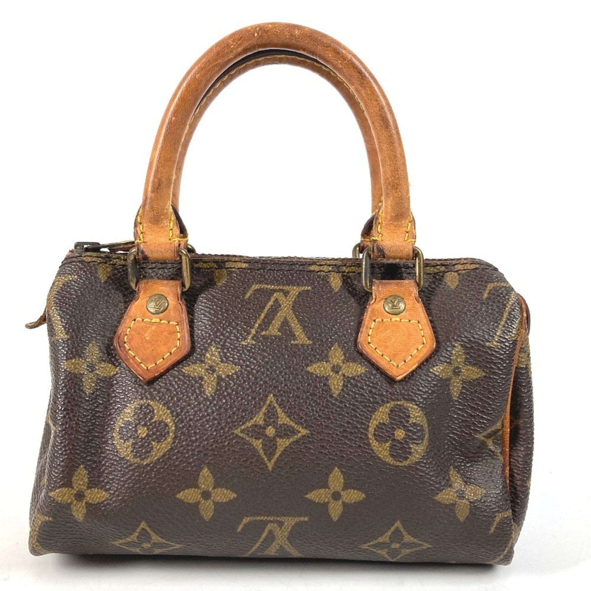 Louis Vuitton Brown Galle Monogram Canvas Handbag Pouch (Pre-Owned)