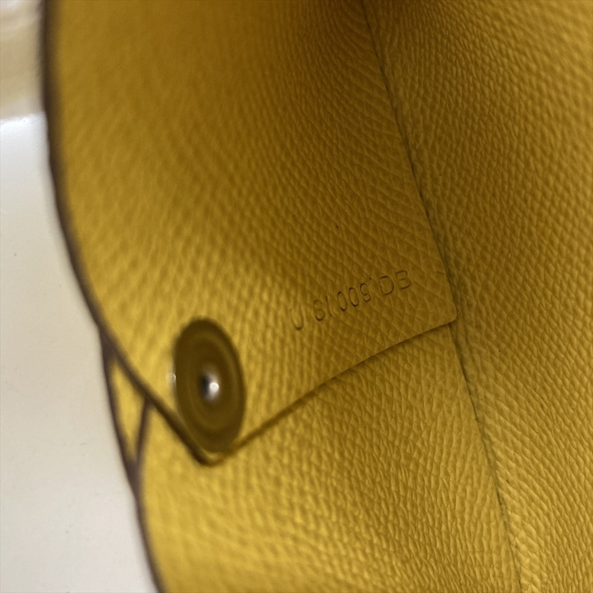Hermes Yellow Epsom Leather Coin Purse/Coin Case (Pre-Owned)