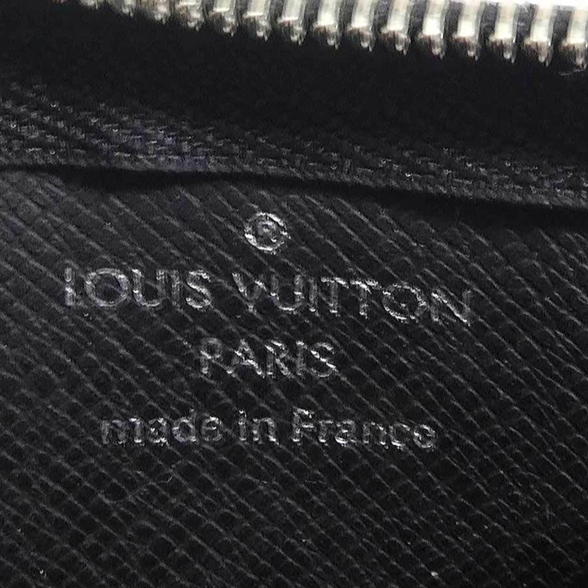 Louis Vuitton Black Gray Damier Graphite Coin Purse/Coin Case (Pre-Owned)