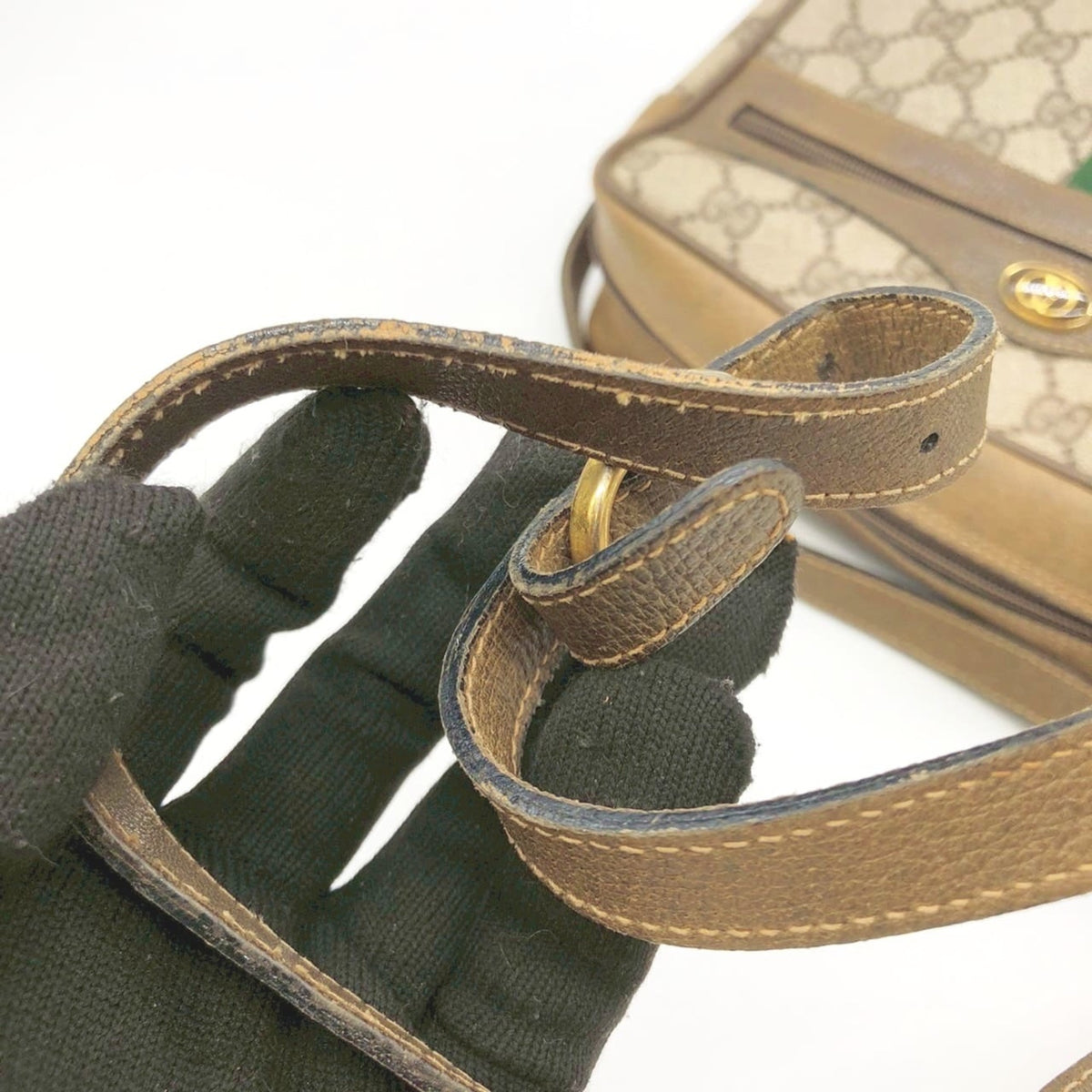 Gucci Brown Gg Supreme Shoulder Bag (Pre-Owned)