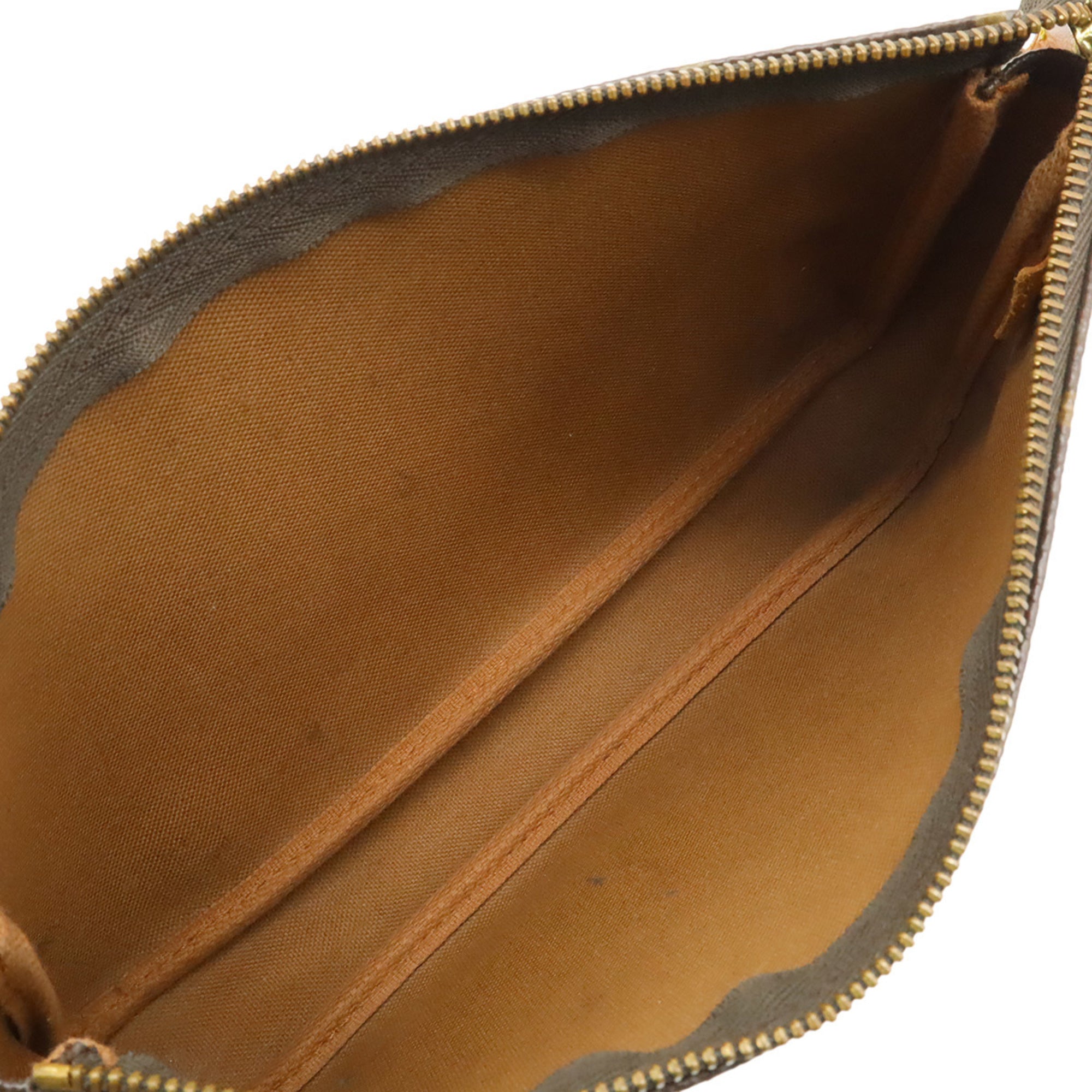 Louis Vuitton Monogram Brown Monogram Handbag Pochette (Pre-Owned)