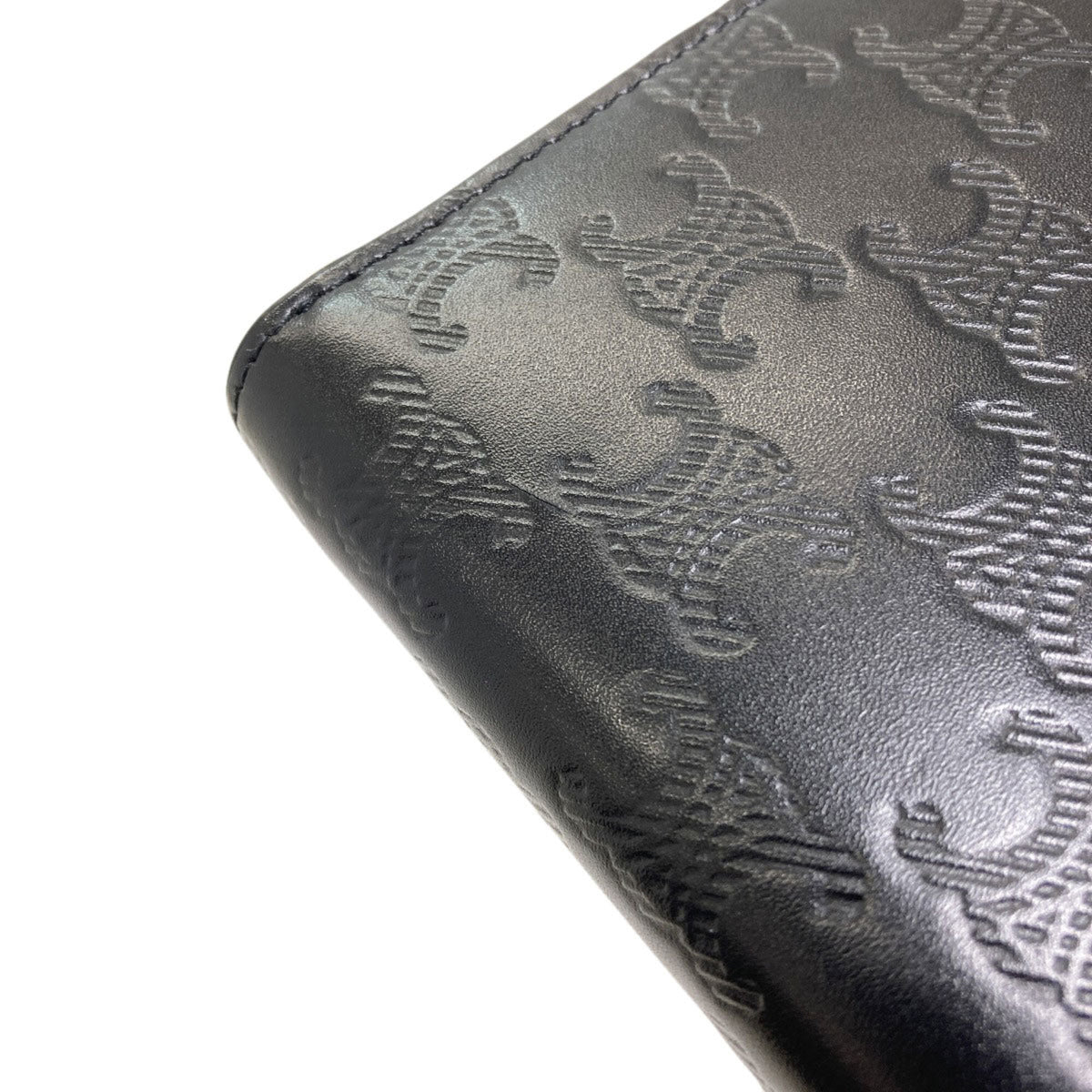 Celine Black Leather Long Wallet (Bi-Fold) (Pre-Owned)