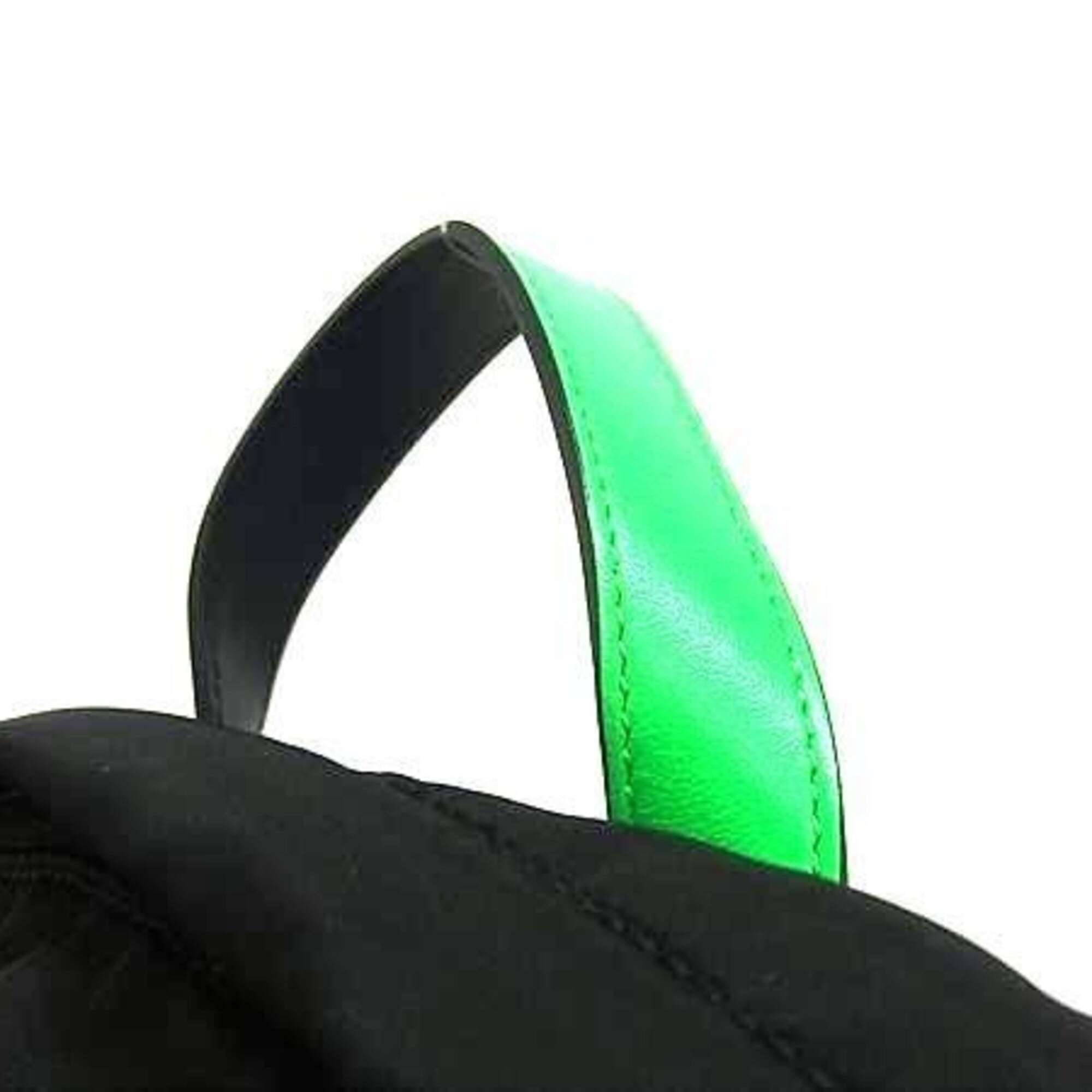 Prada Black Green Nylon Backpack (Pre-Owned)