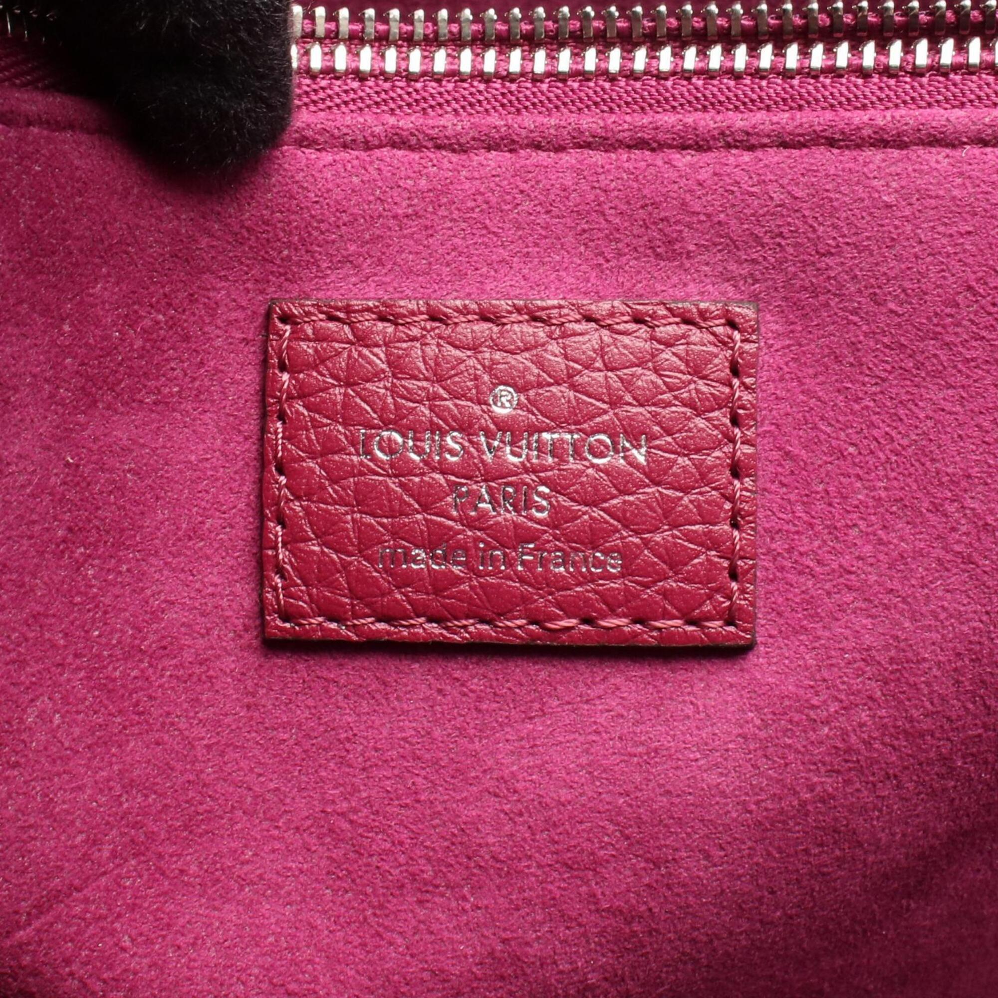 Louis Vuitton Pink Leather Handbag (Pre-Owned)